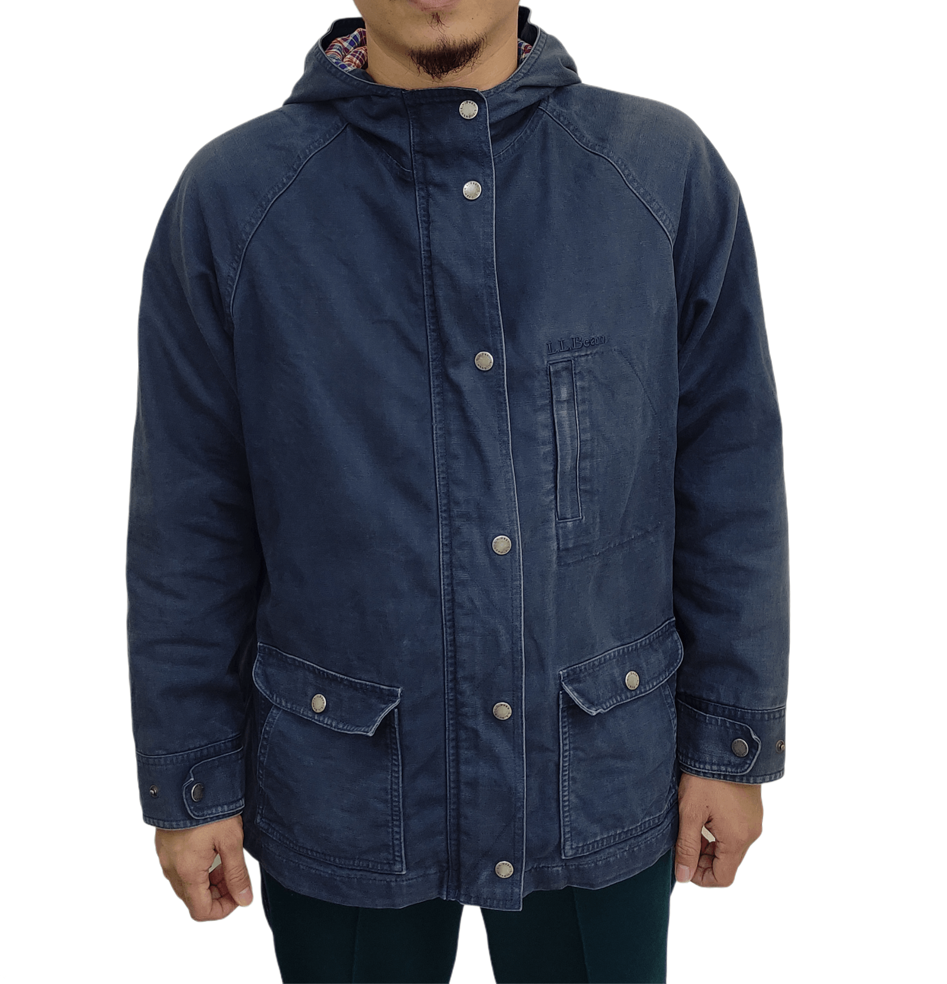 L.L. Bean × Vintage Vintage LL Bean Hoodie Jacket Size US L / EU 52-54 / 3 - 2 Thumbnail