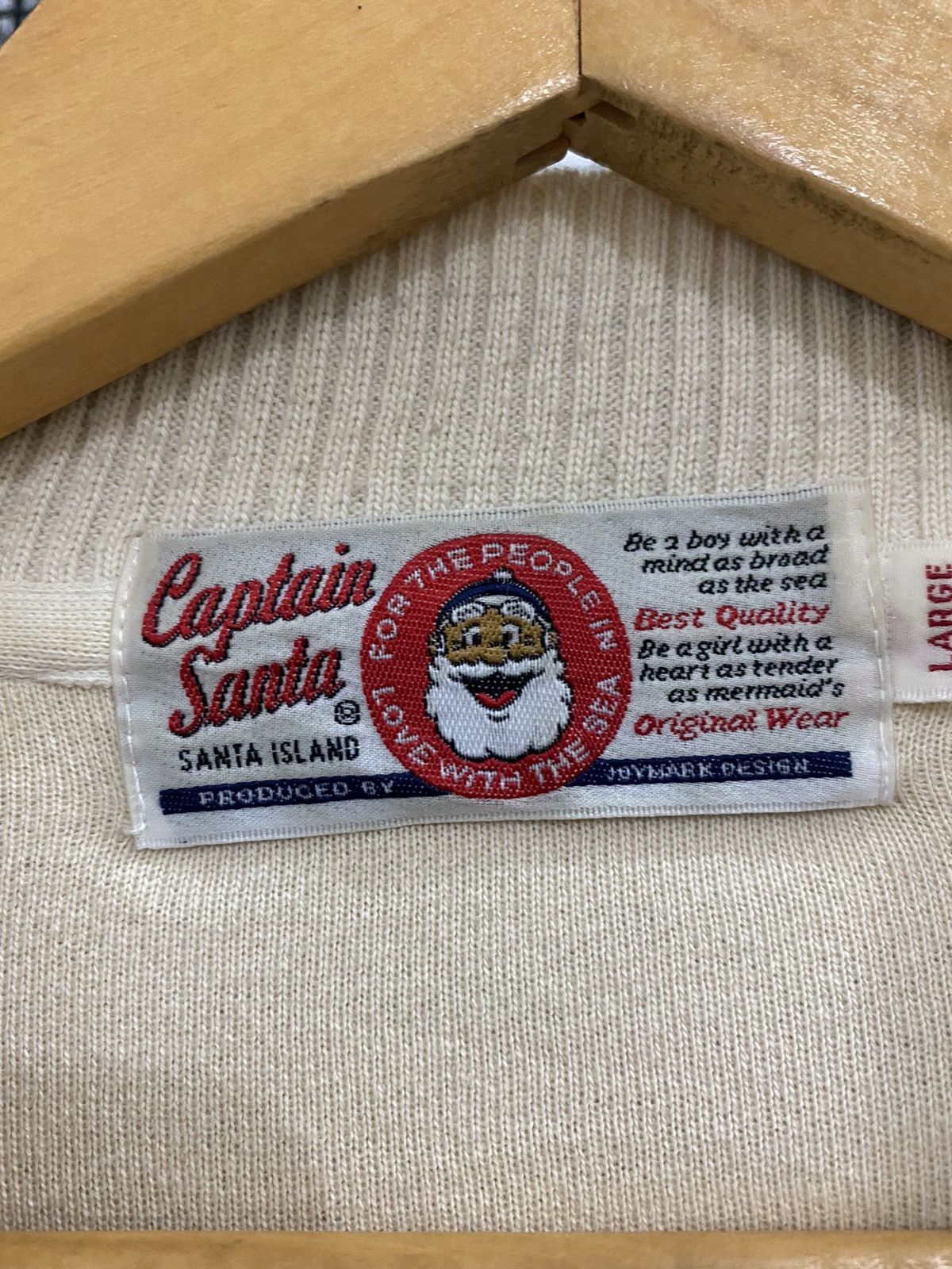Captain Santors × Vintage GK19 Vintage Captain Santa Sport Club Varsity Jacket Size US L / EU 52-54 / 3 - 9 Thumbnail