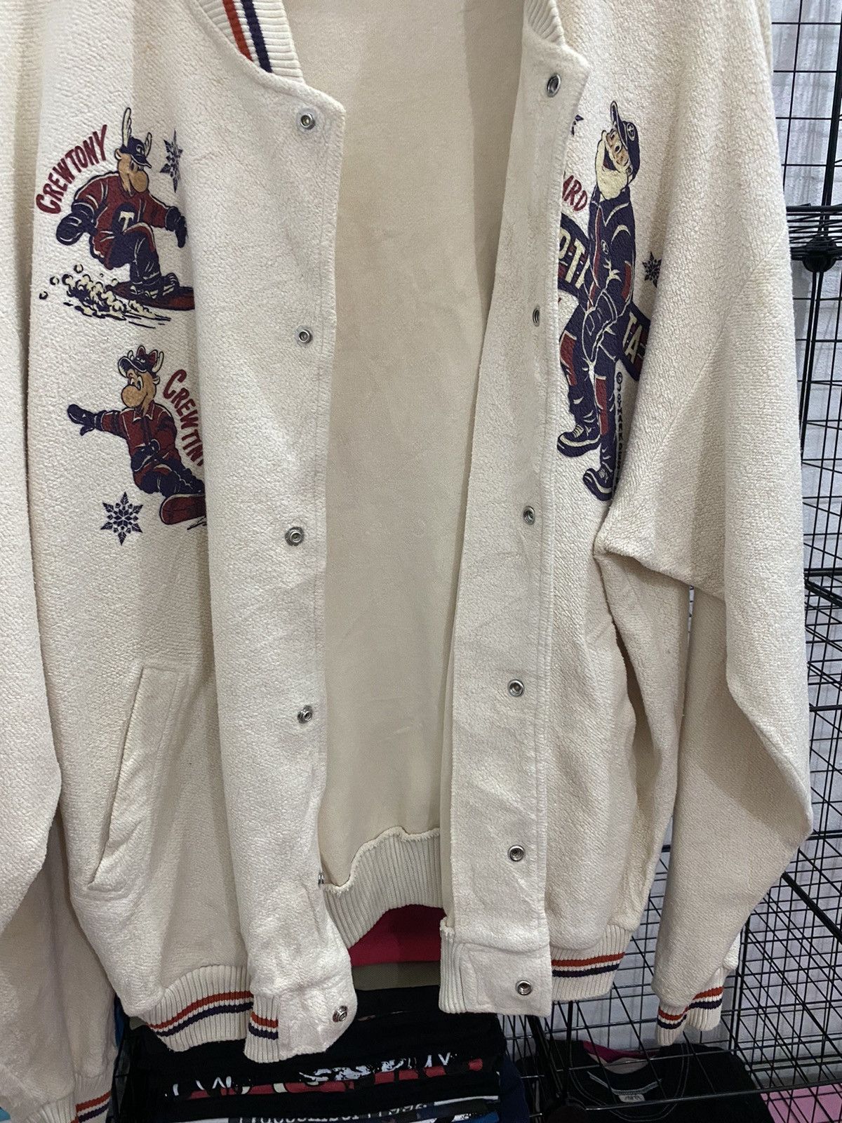 Captain Santors × Vintage GK19 Vintage Captain Santa Sport Club Varsity Jacket Size US L / EU 52-54 / 3 - 6 Thumbnail