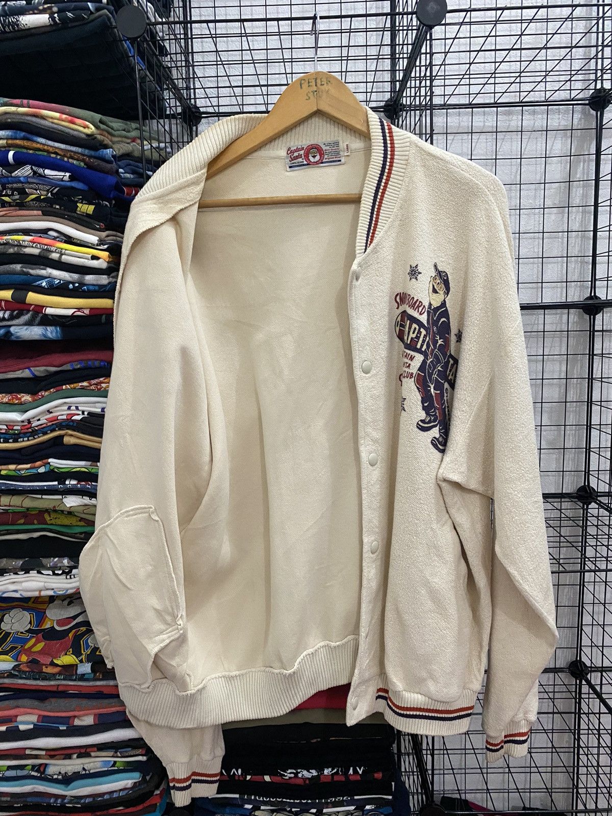 Captain Santors × Vintage GK19 Vintage Captain Santa Sport Club Varsity Jacket Size US L / EU 52-54 / 3 - 5 Thumbnail