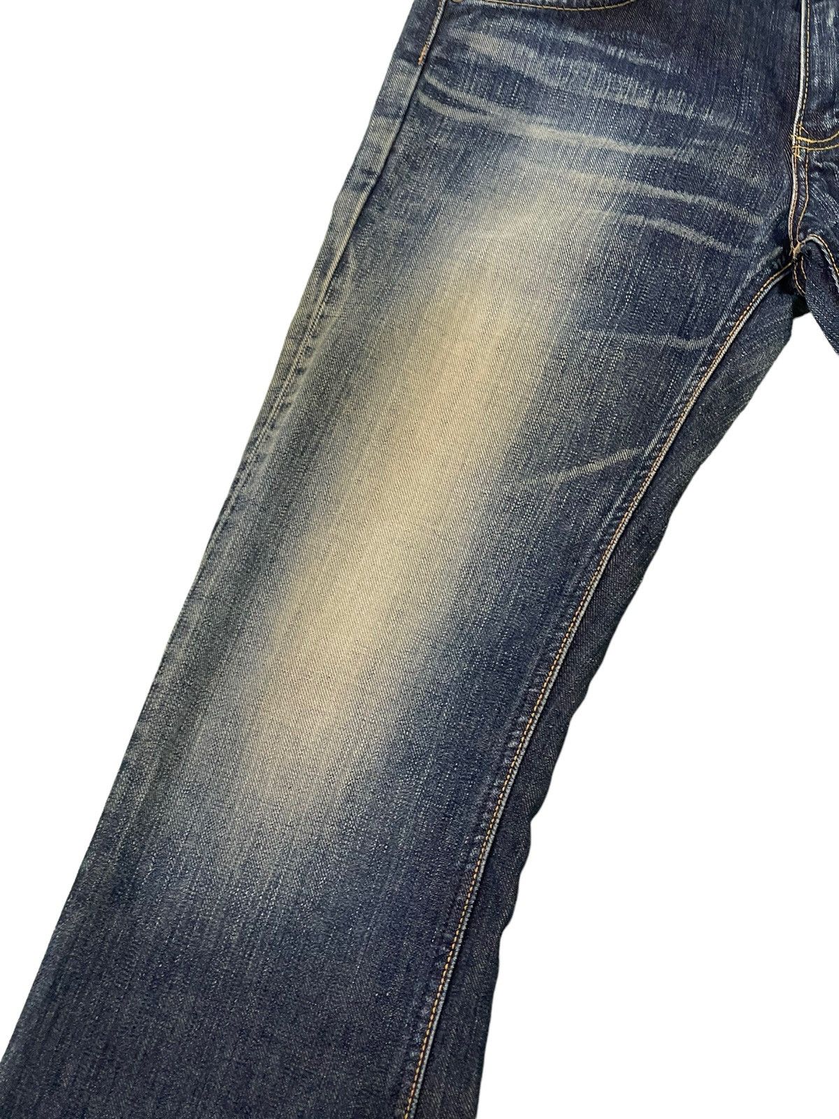 Lee Flare Jeans Vtg Lee Japan Denim Boot Cut 4🟦3 Size US 30 / EU 46 - 6 Thumbnail