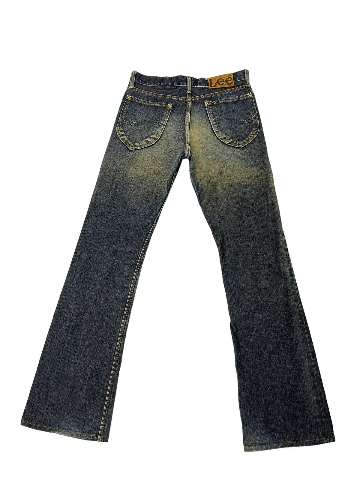 Lee Flare Jeans Vtg Lee Japan Denim Boot Cut 4🟦3 Size US 30 / EU 46 - 11 Thumbnail