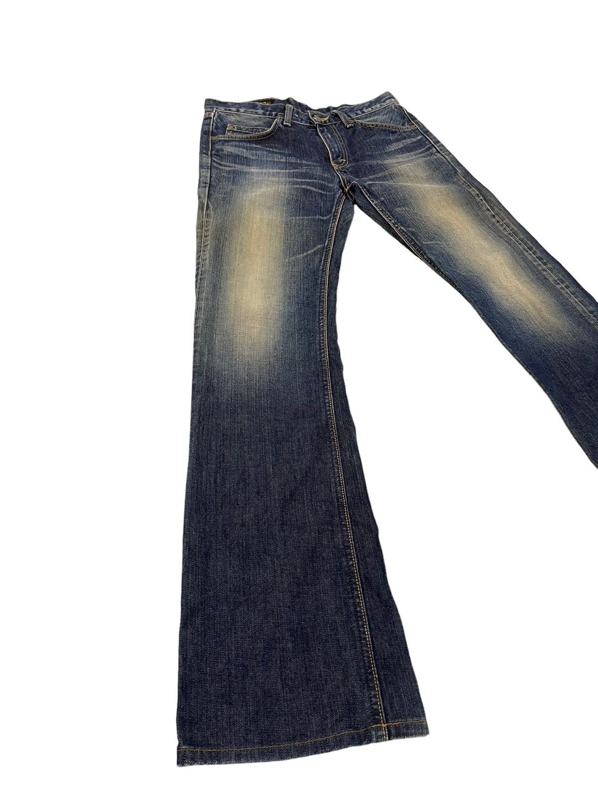 Lee Flare Jeans Vtg Lee Japan Denim Boot Cut 4🟦3 Size US 30 / EU 46 - 1 Thumbnail