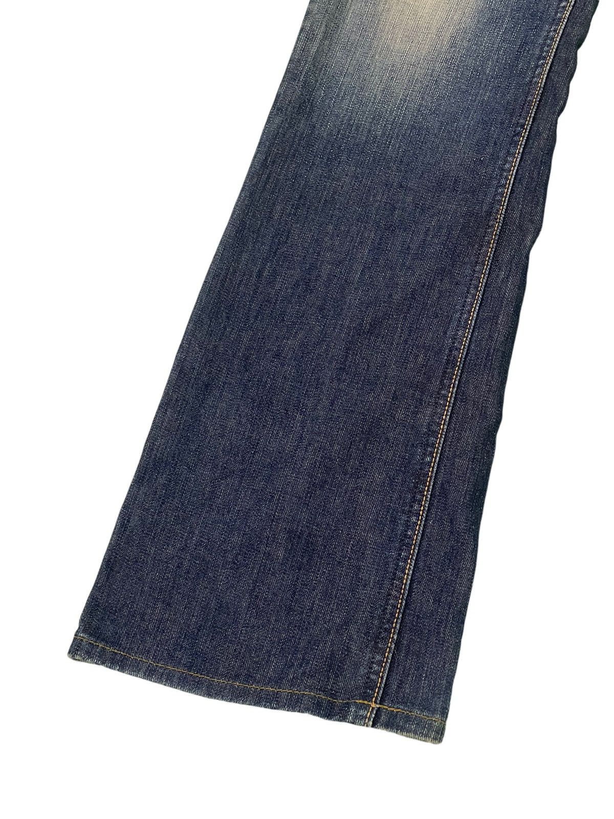 Lee Flare Jeans Vtg Lee Japan Denim Boot Cut 4🟦3 Size US 30 / EU 46 - 5 Thumbnail