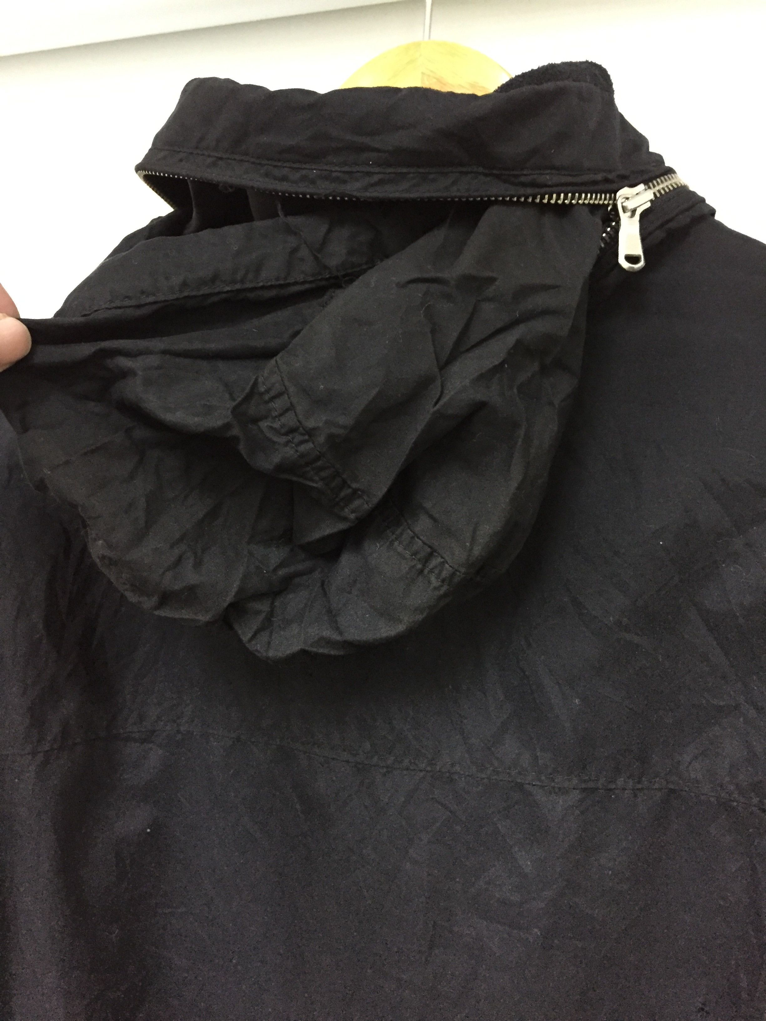 C.P. Company AW04 Tactical heavy fleece lining adjustable hoodie jacket Size US L / EU 52-54 / 3 - 9 Thumbnail