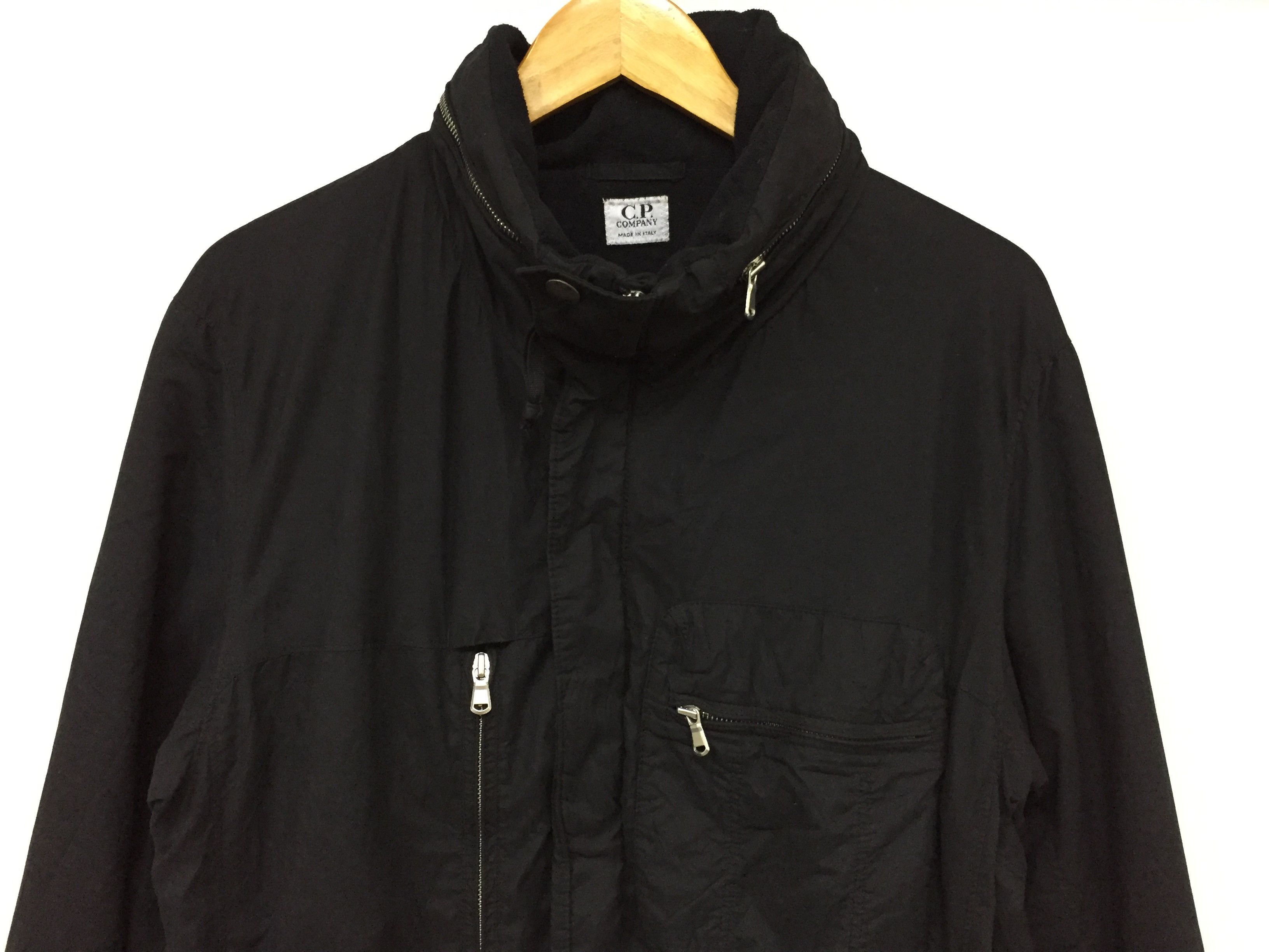 C.P. Company AW04 Tactical heavy fleece lining adjustable hoodie jacket Size US L / EU 52-54 / 3 - 3 Thumbnail