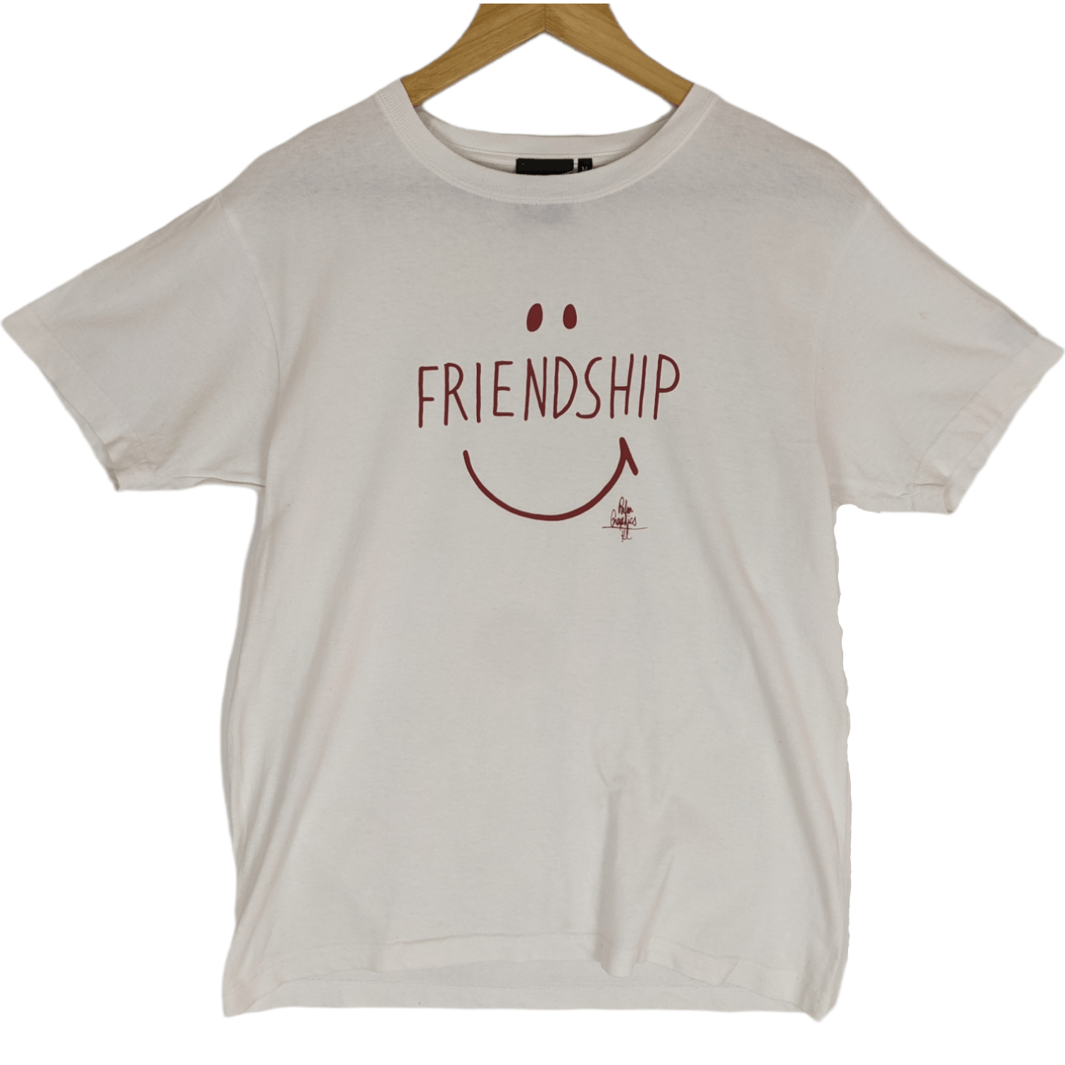 Beams Plus BEAMS T Friendship Spell Out T-Shirt Size US M / EU 48-50 / 2 - 2 Thumbnail