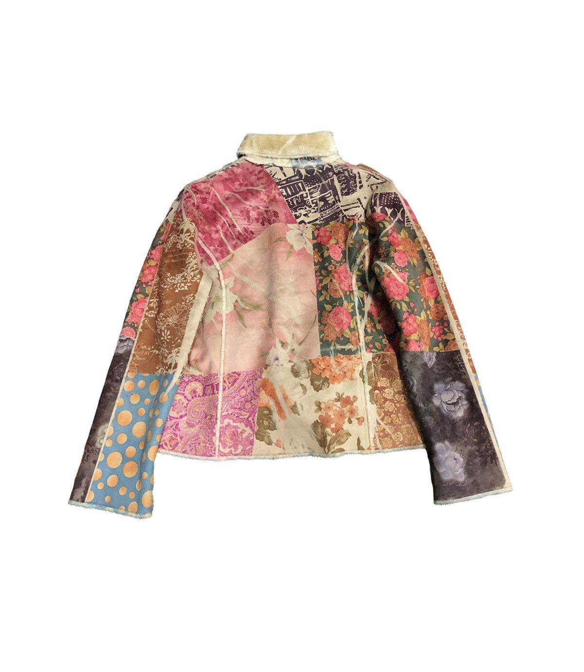 Japanese Brand 00's Artisanal Next Scene Trompe L’oeil Shearling jacket Size US M / EU 48-50 / 2 - 6 Thumbnail