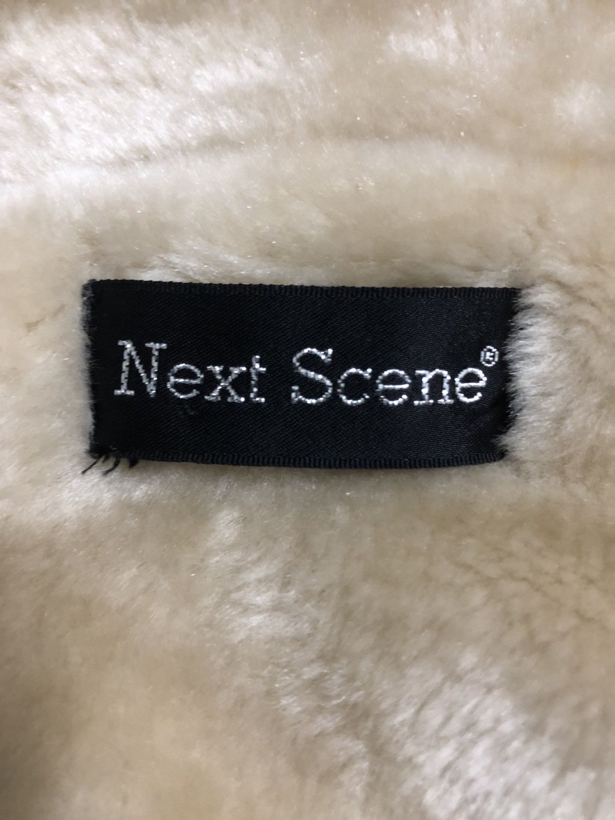 Japanese Brand 00's Artisanal Next Scene Trompe L’oeil Shearling jacket Size US M / EU 48-50 / 2 - 10 Thumbnail