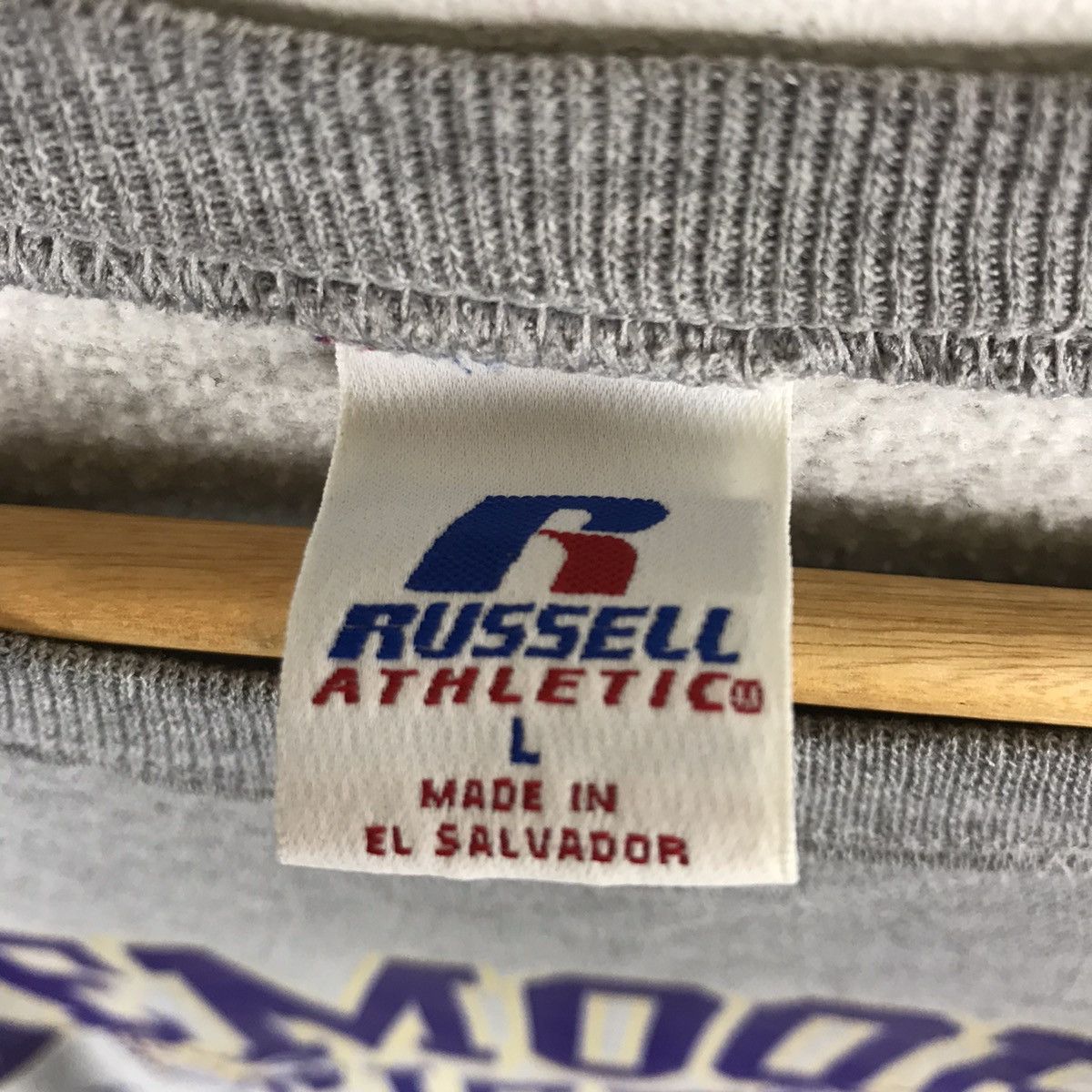 Russell Athletic × Vintage Vintage Lemoore Tiger Wrestling Sweatshirt Pullover Jumper Size US L / EU 52-54 / 3 - 6 Thumbnail