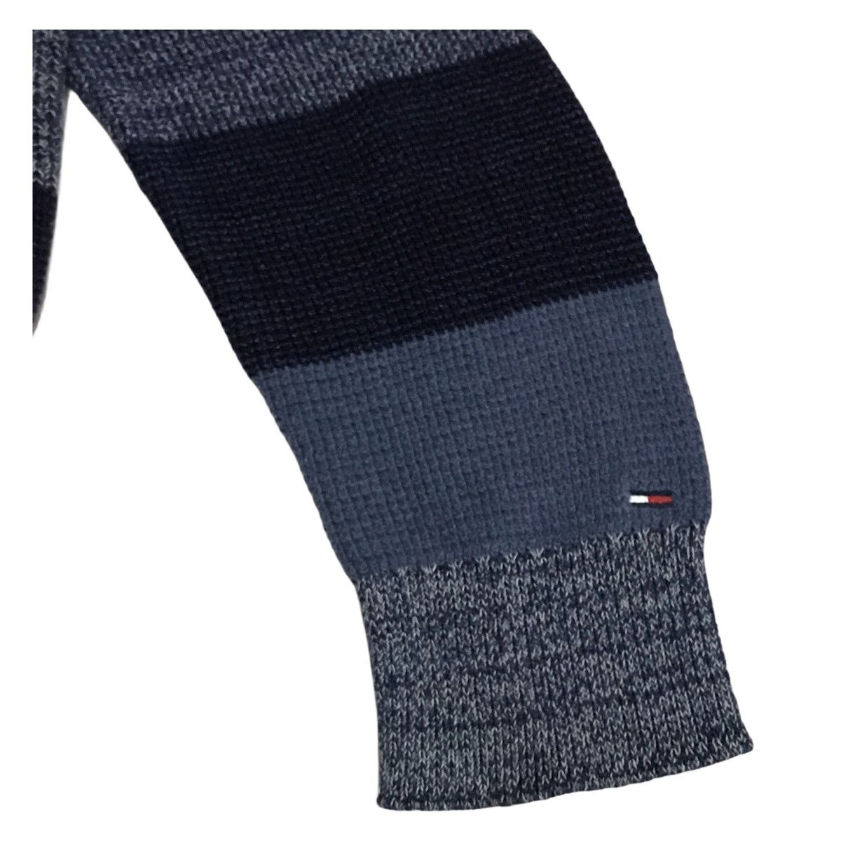Tommy Hilfiger Vintage Y2K Tommy Hilfiger Indigo Yarns Knitwear Sweatshirt Size US XL / EU 56 / 4 - 2 Thumbnail