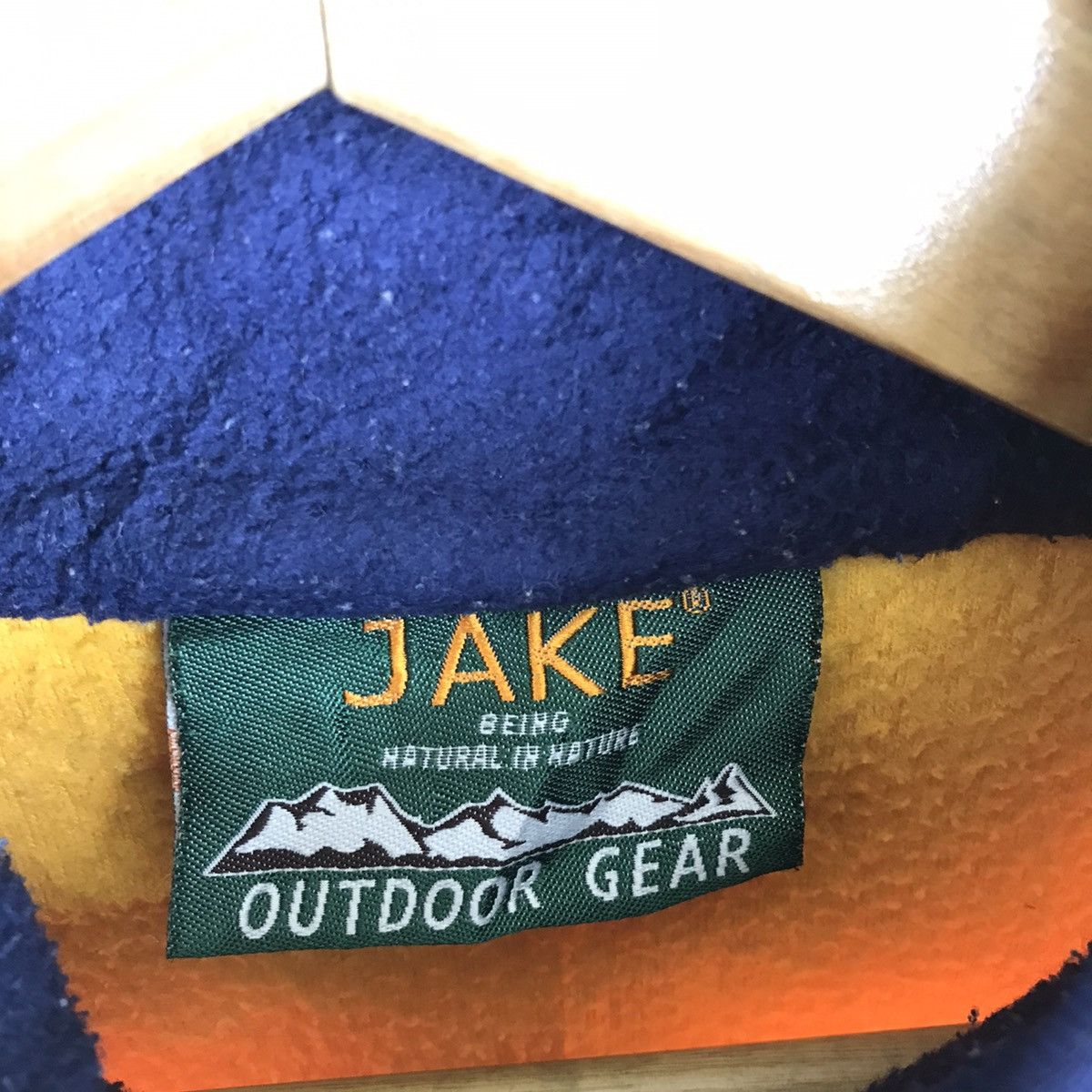 Vintage Vintage Jake Outdoor Gear Half Zipper Fleece Sweatshirt Size US L / EU 52-54 / 3 - 6 Thumbnail