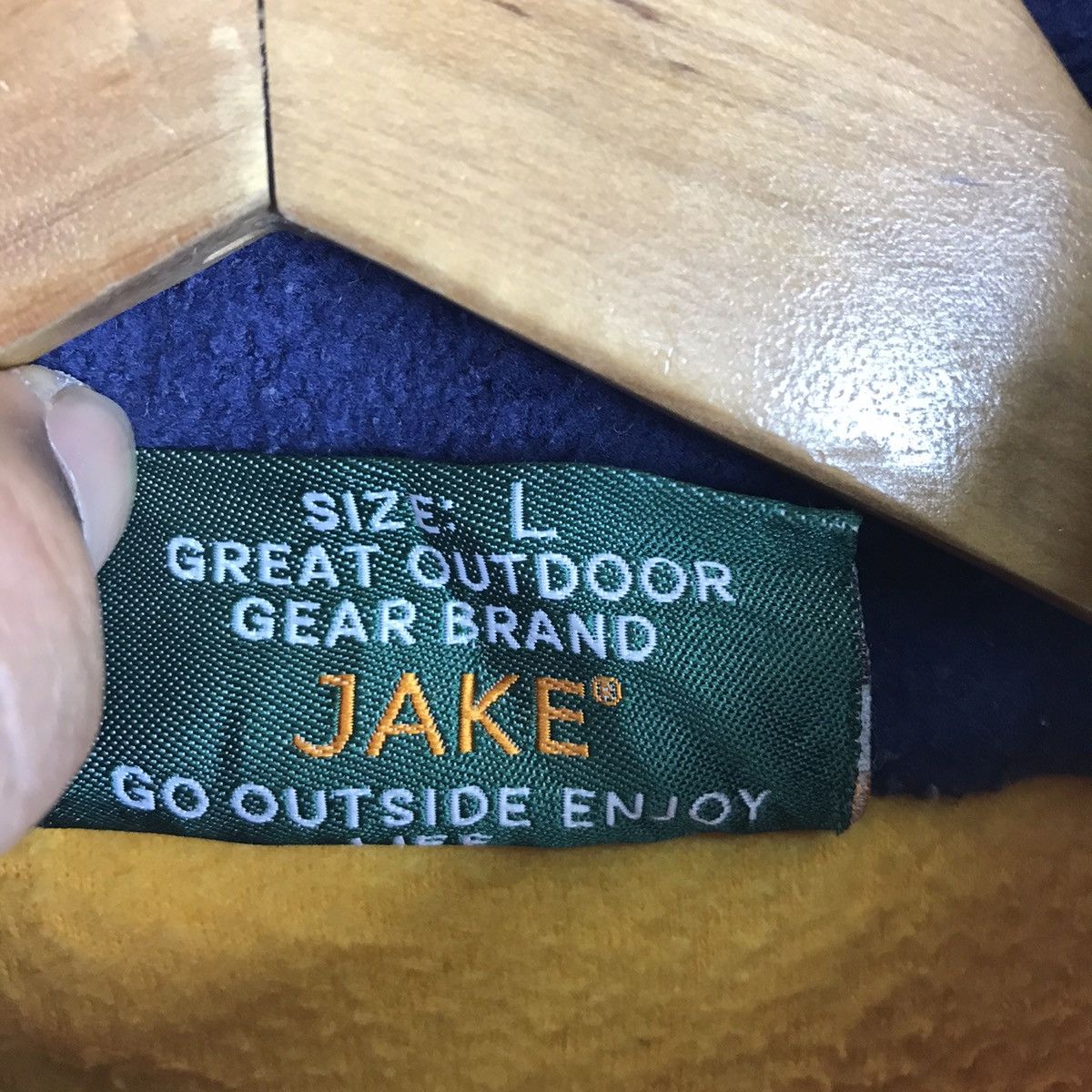 Vintage Vintage Jake Outdoor Gear Half Zipper Fleece Sweatshirt Size US L / EU 52-54 / 3 - 5 Thumbnail