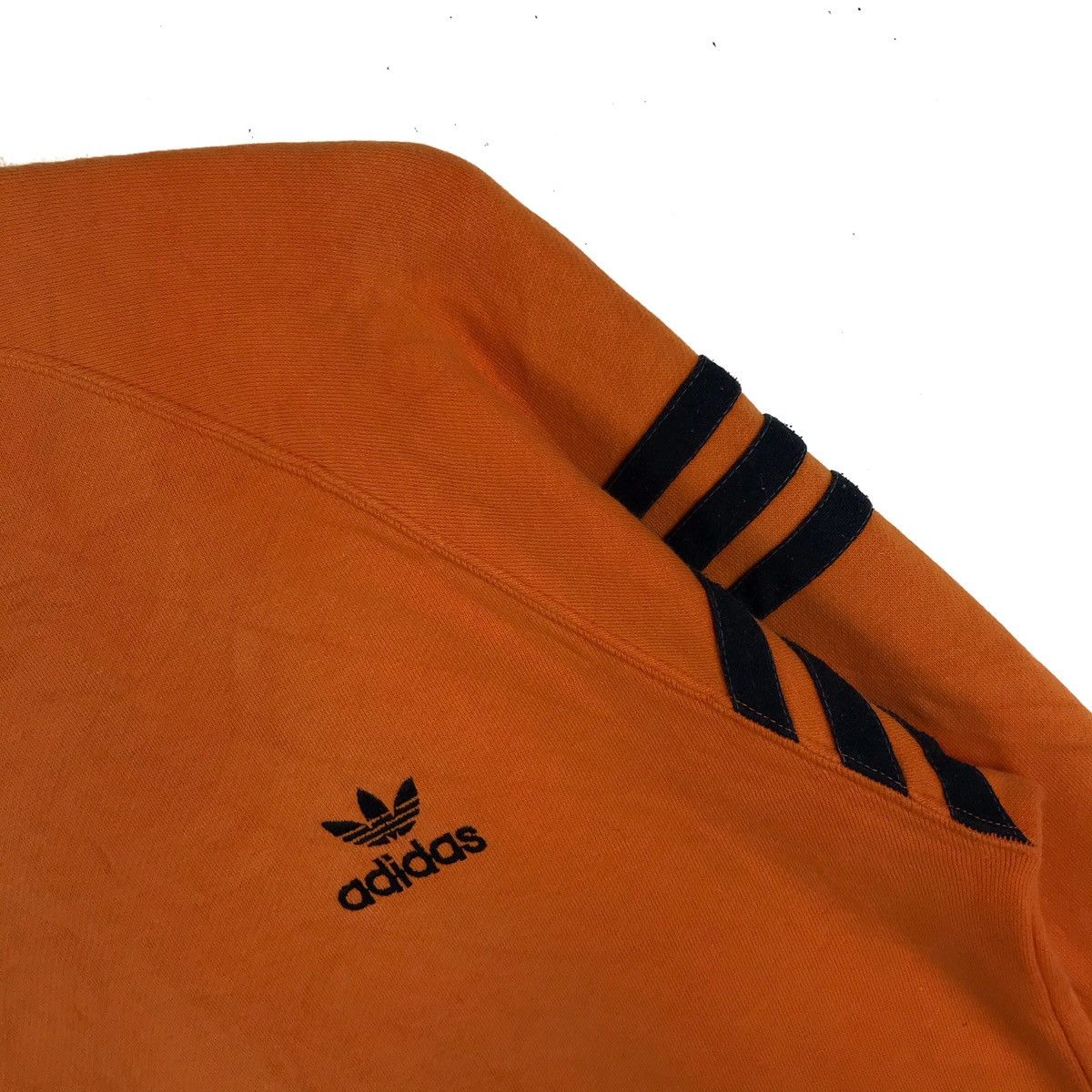 Adidas Vintage 90s Adidas Minimalist Logo-Embroided Sweatshirt Size US M / EU 48-50 / 2 - 3 Thumbnail