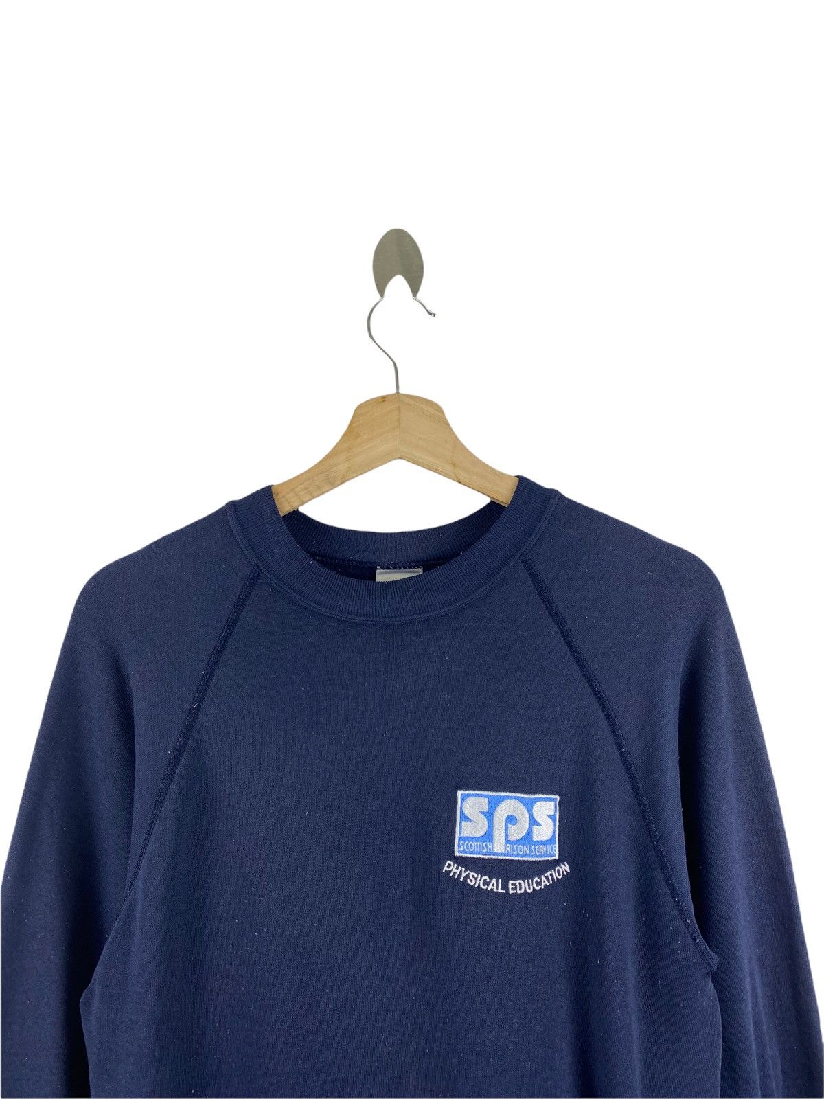 Vintage VINTAGE 80’S SPS PHYSICAL EDUCATION SWEATSHIRT Size US S / EU 44-46 / 1 - 2 Thumbnail