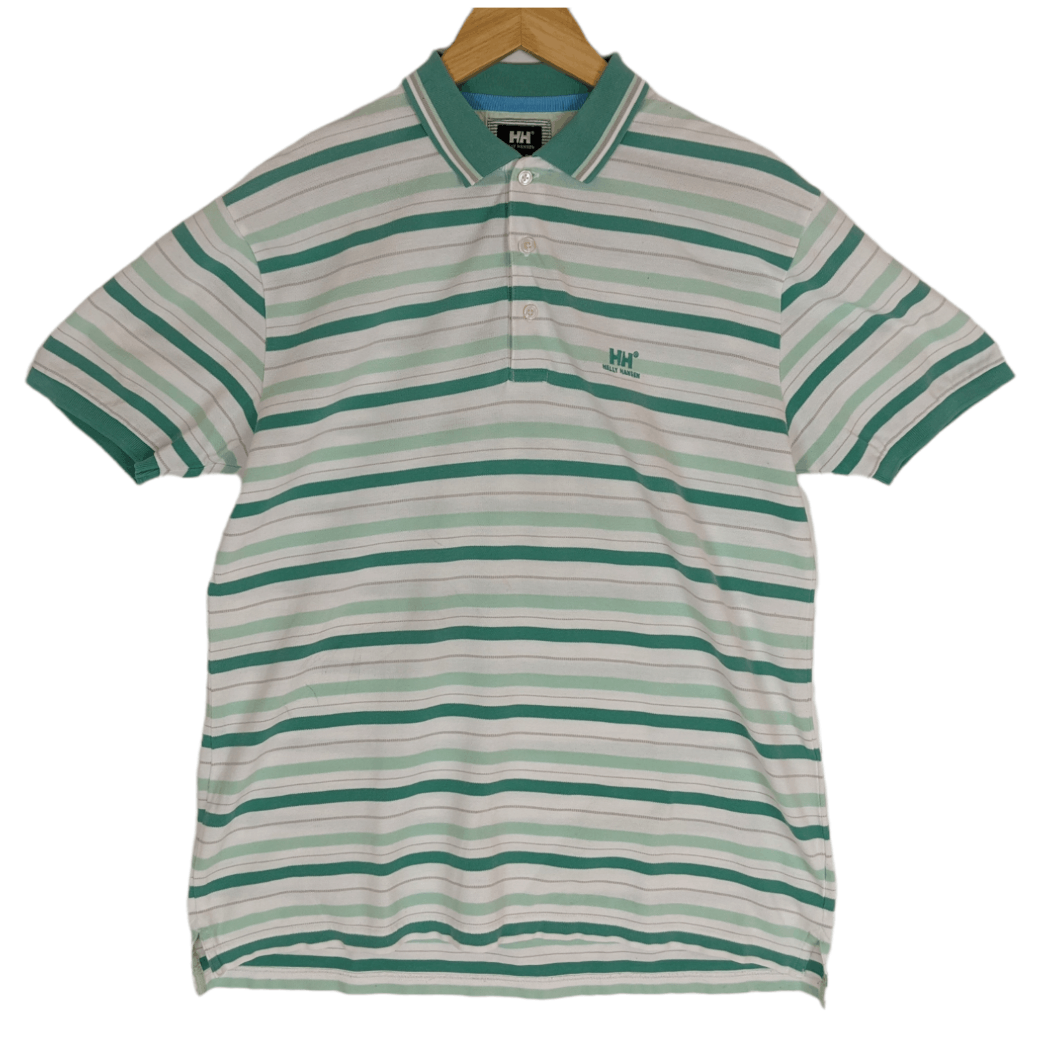 Helly Hansen HELLY HENSEN Striped Polo Shirt Size US L / EU 52-54 / 3 - 2 Thumbnail