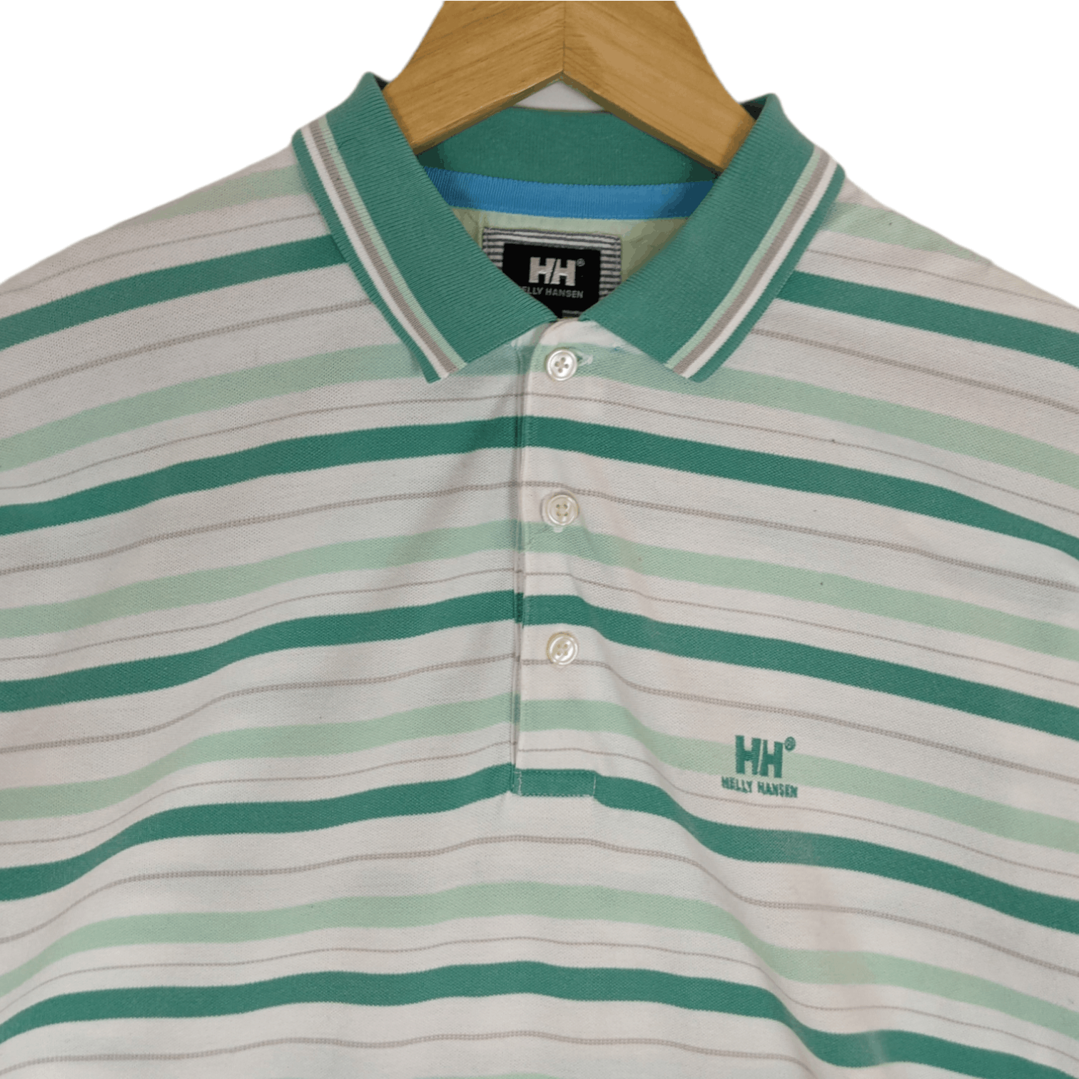 Helly Hansen HELLY HENSEN Striped Polo Shirt Size US L / EU 52-54 / 3 - 4 Thumbnail