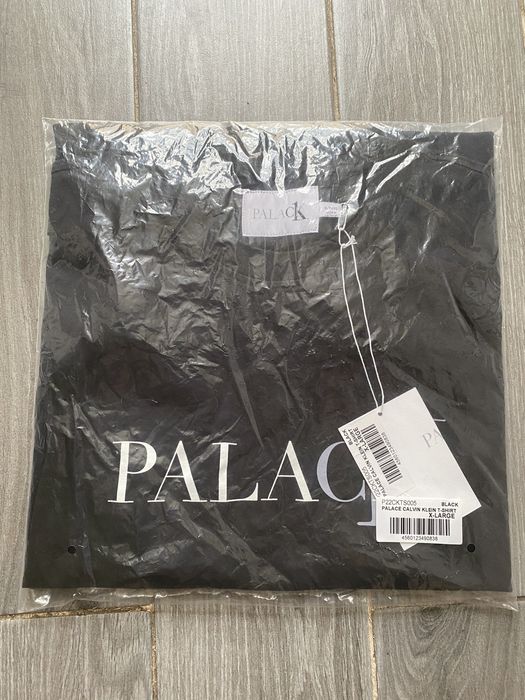 Palace Palace CK1 (Calvin Klein) T-Shirt (Black) size XL | Grailed
