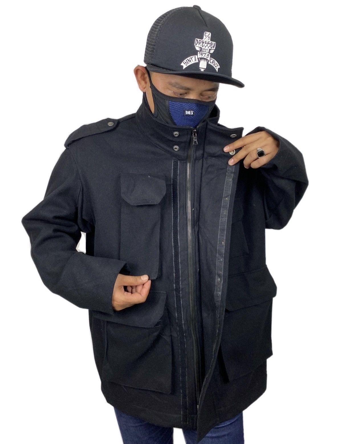 A.P.C. 🔥ARCHIVAL🔥A.P.C MULTI-POCKET WAX JACKET Size US L / EU 52-54 / 3 - 1 Thumbnail