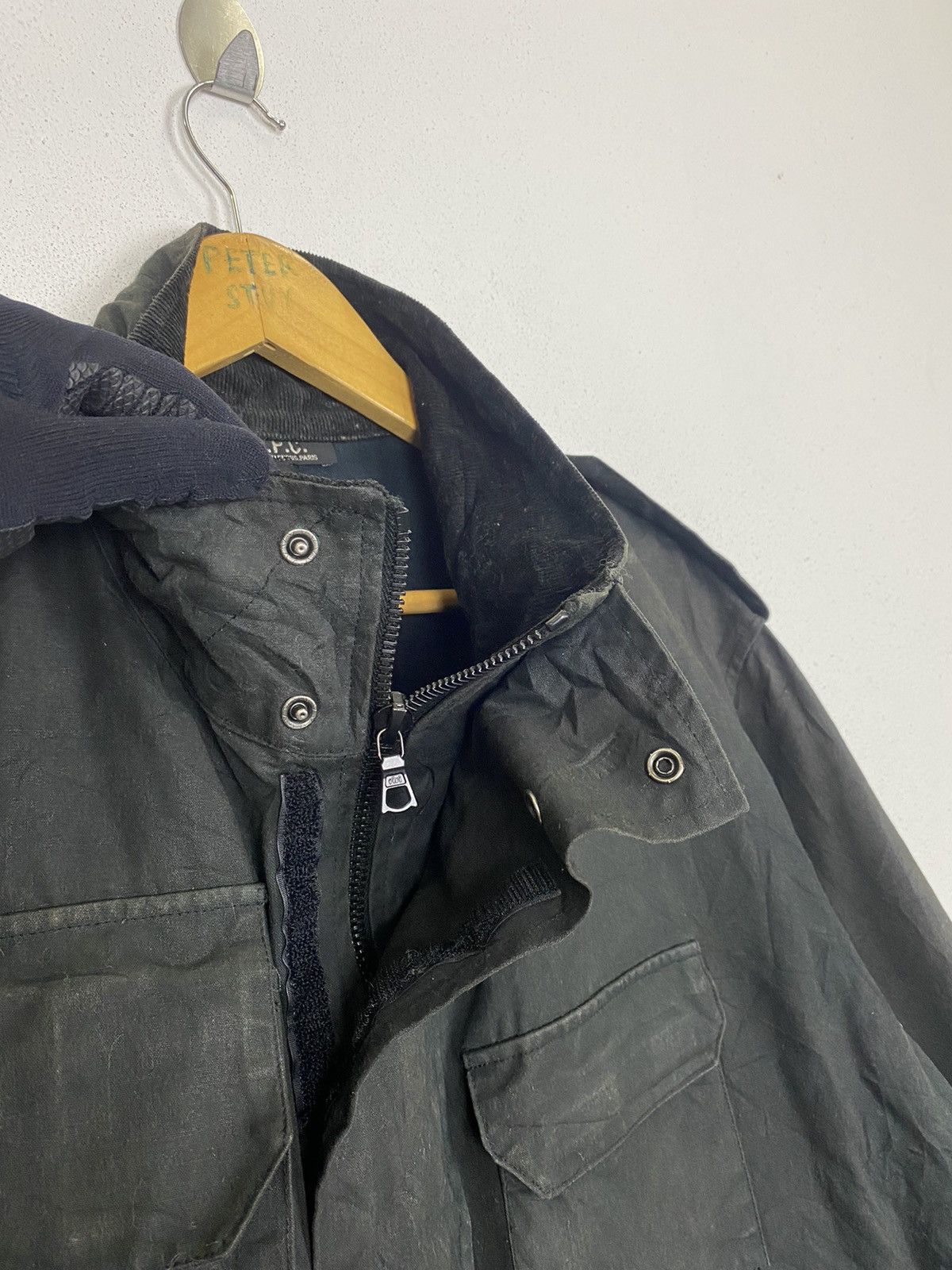 A.P.C. 🔥ARCHIVAL🔥A.P.C MULTI-POCKET WAX JACKET Size US L / EU 52-54 / 3 - 8 Thumbnail