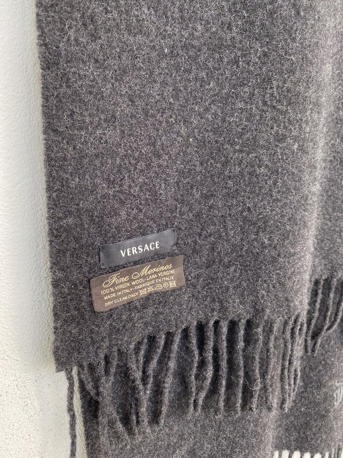 Versace Versace Fine Merinos wool scarf Size ONE SIZE - 6 Thumbnail