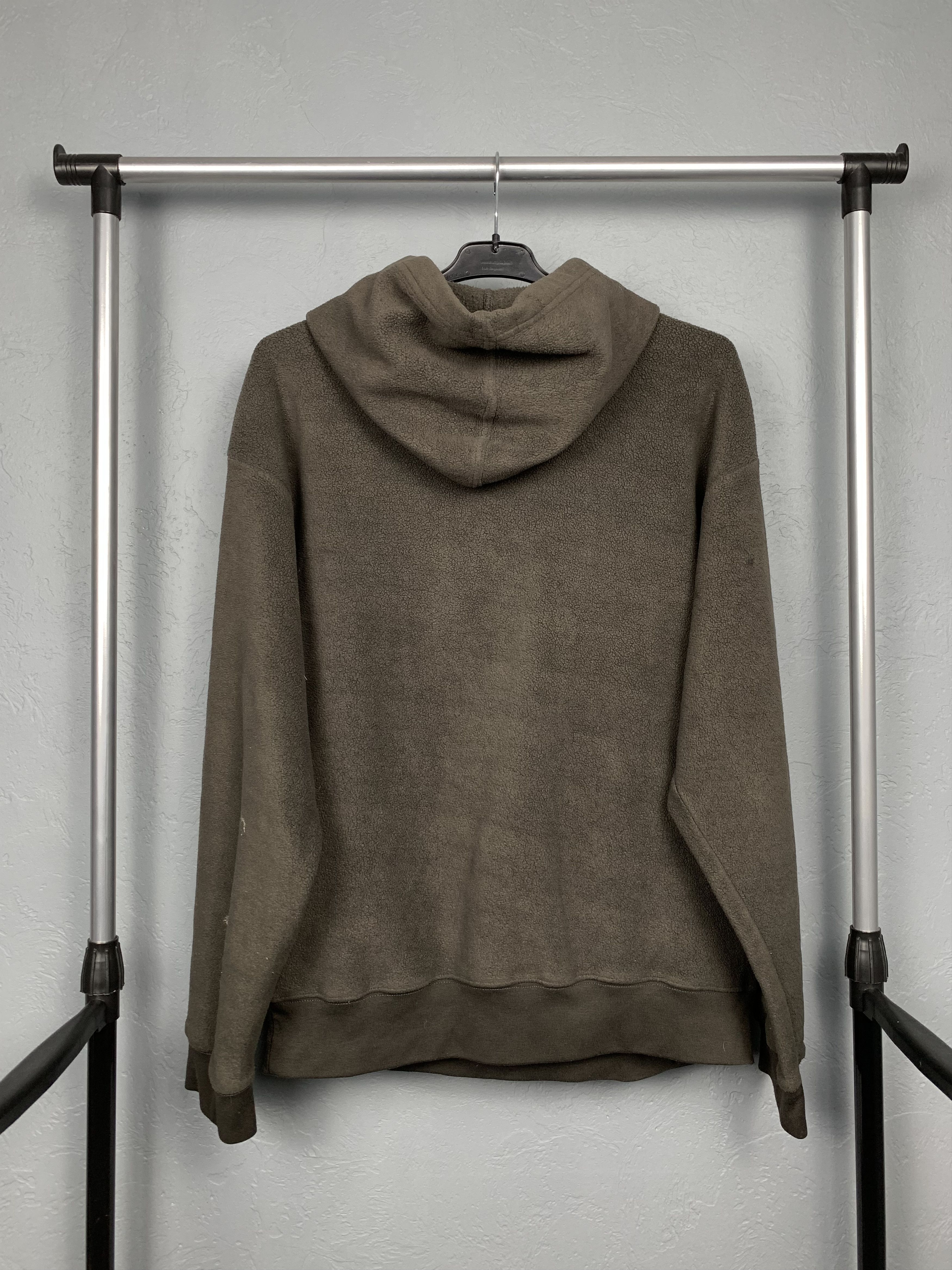 Gap × Vintage GAP Vintage Faded Teddy Fleece Hoodie Distressed Size US M / EU 48-50 / 2 - 8 Thumbnail
