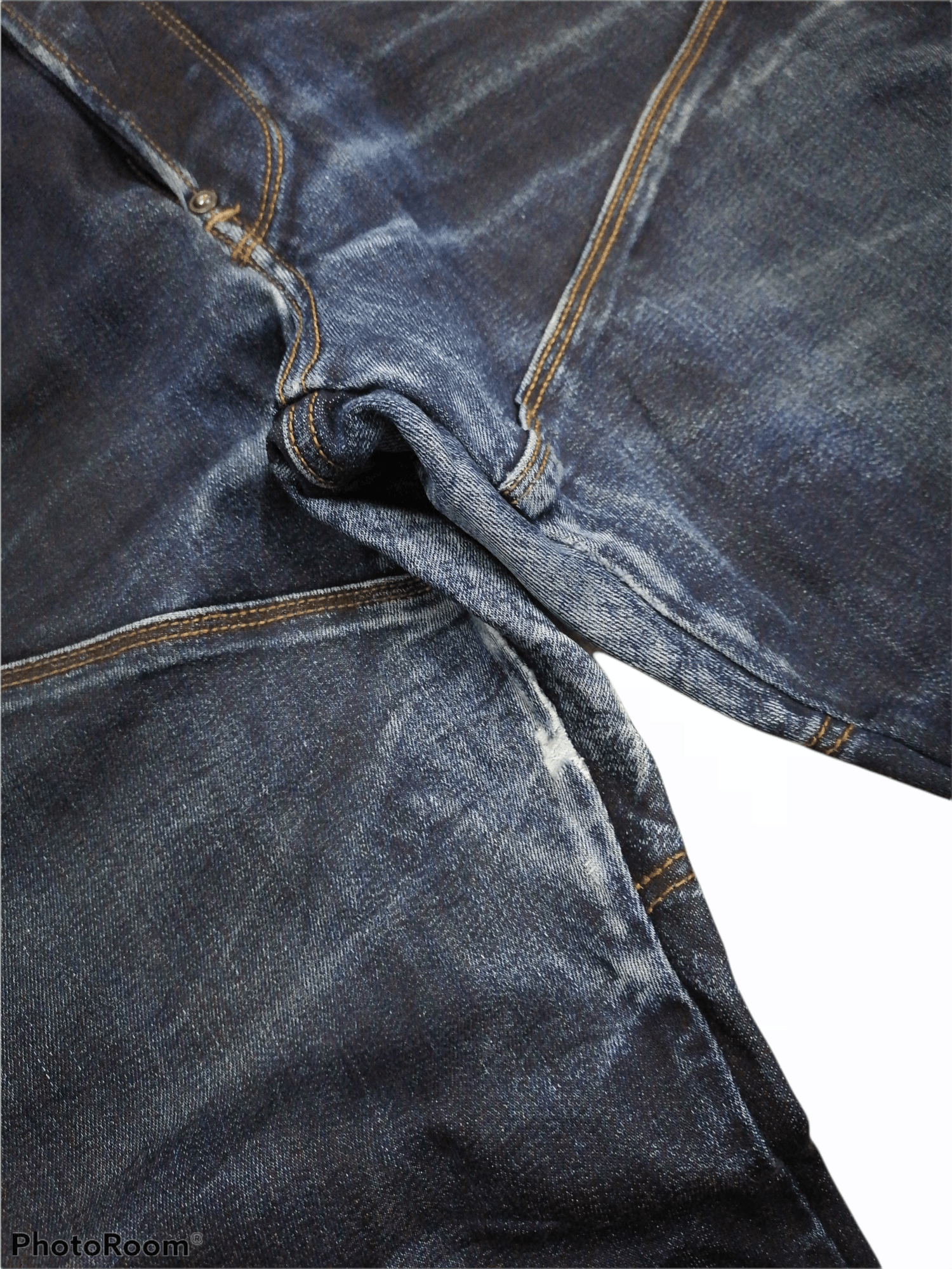 G-Star G Star Raw Biker Distressed Denim Stretchable Pants Size US 33 - 5 Thumbnail