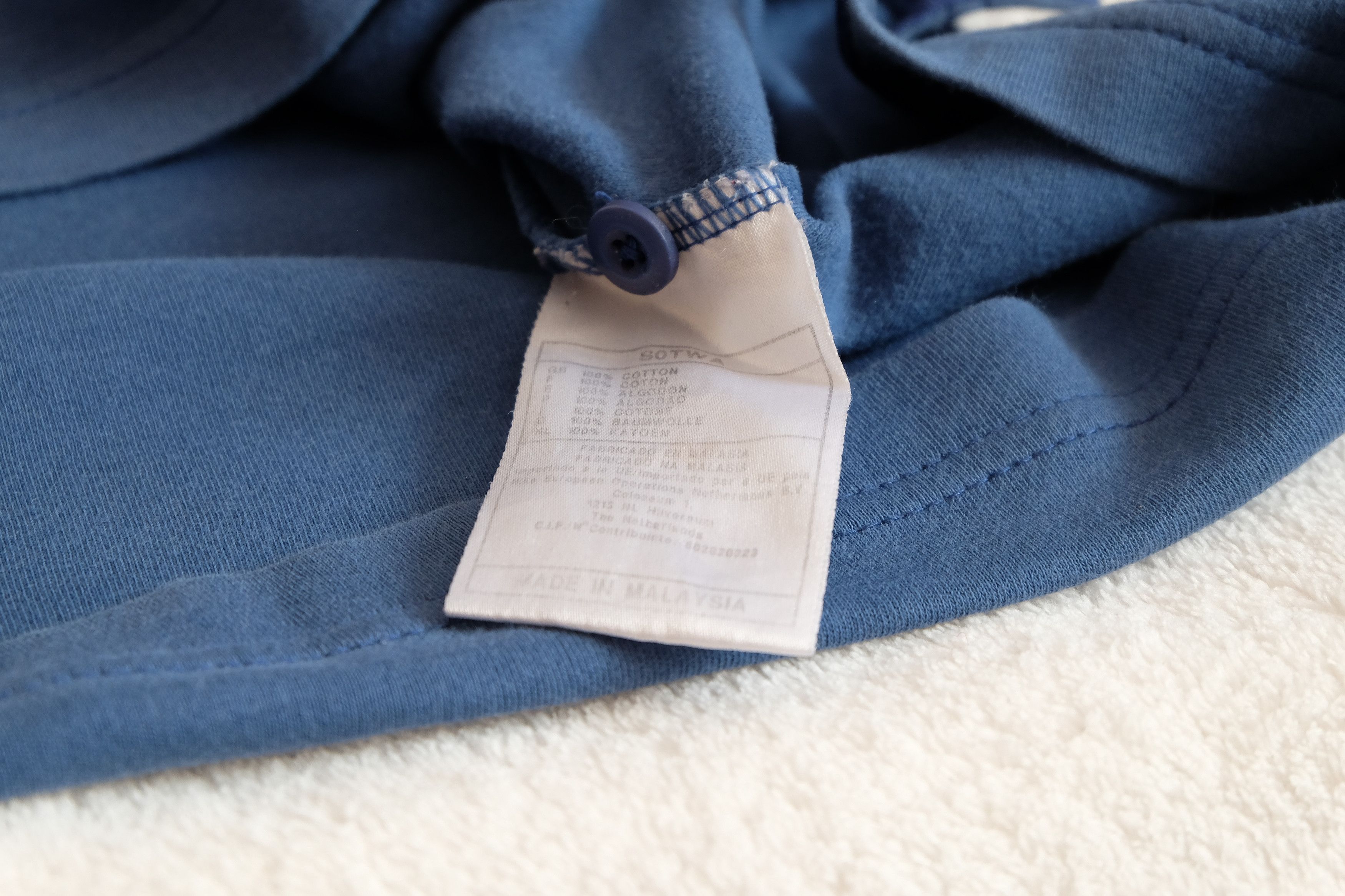 Nike × Vintage free ship Navy polo shirt vintage size M Size US M / EU 48-50 / 2 - 6 Thumbnail