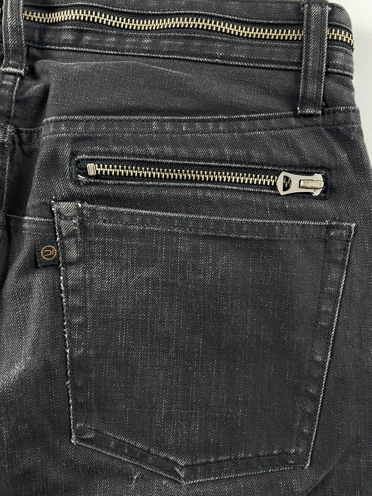 Undercover SS07 - “Purple” Zipper Waist Waxed Pants Size US 30 / EU 46 - 6 Thumbnail
