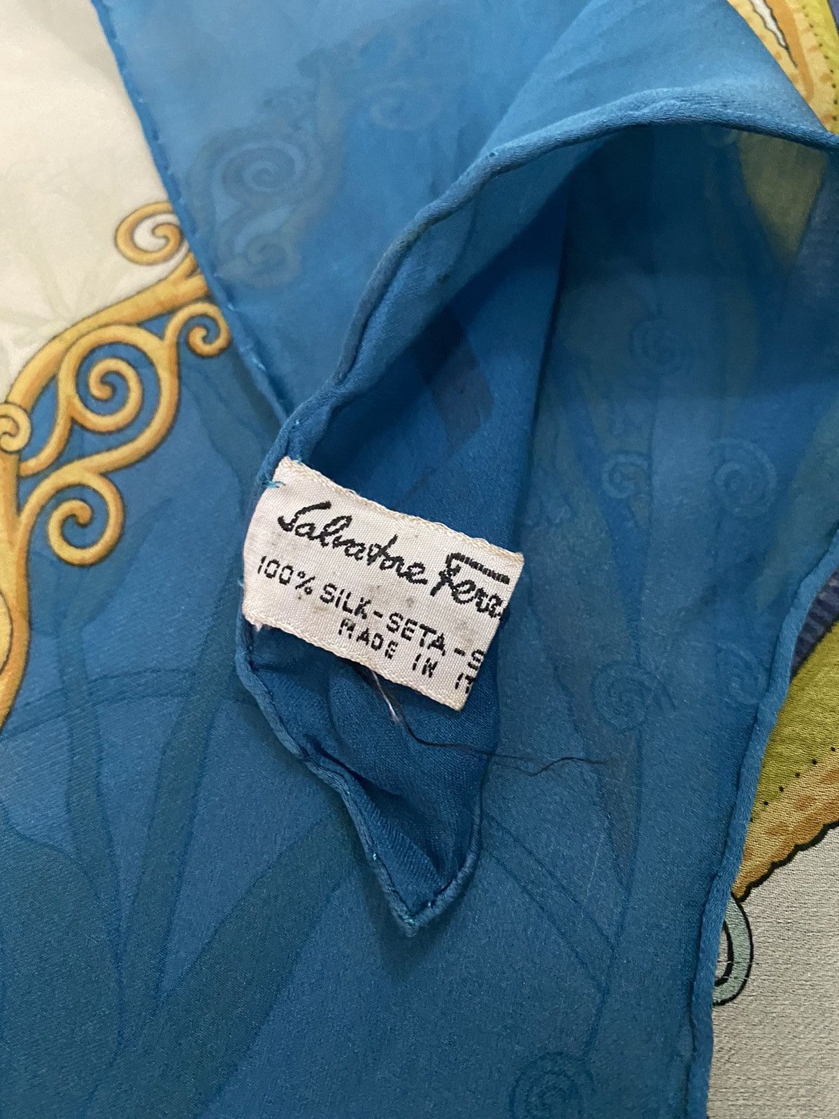 Salvatore Ferragamo Salvatore Ferragamo Silk Scarves Size ONE SIZE - 16 Thumbnail