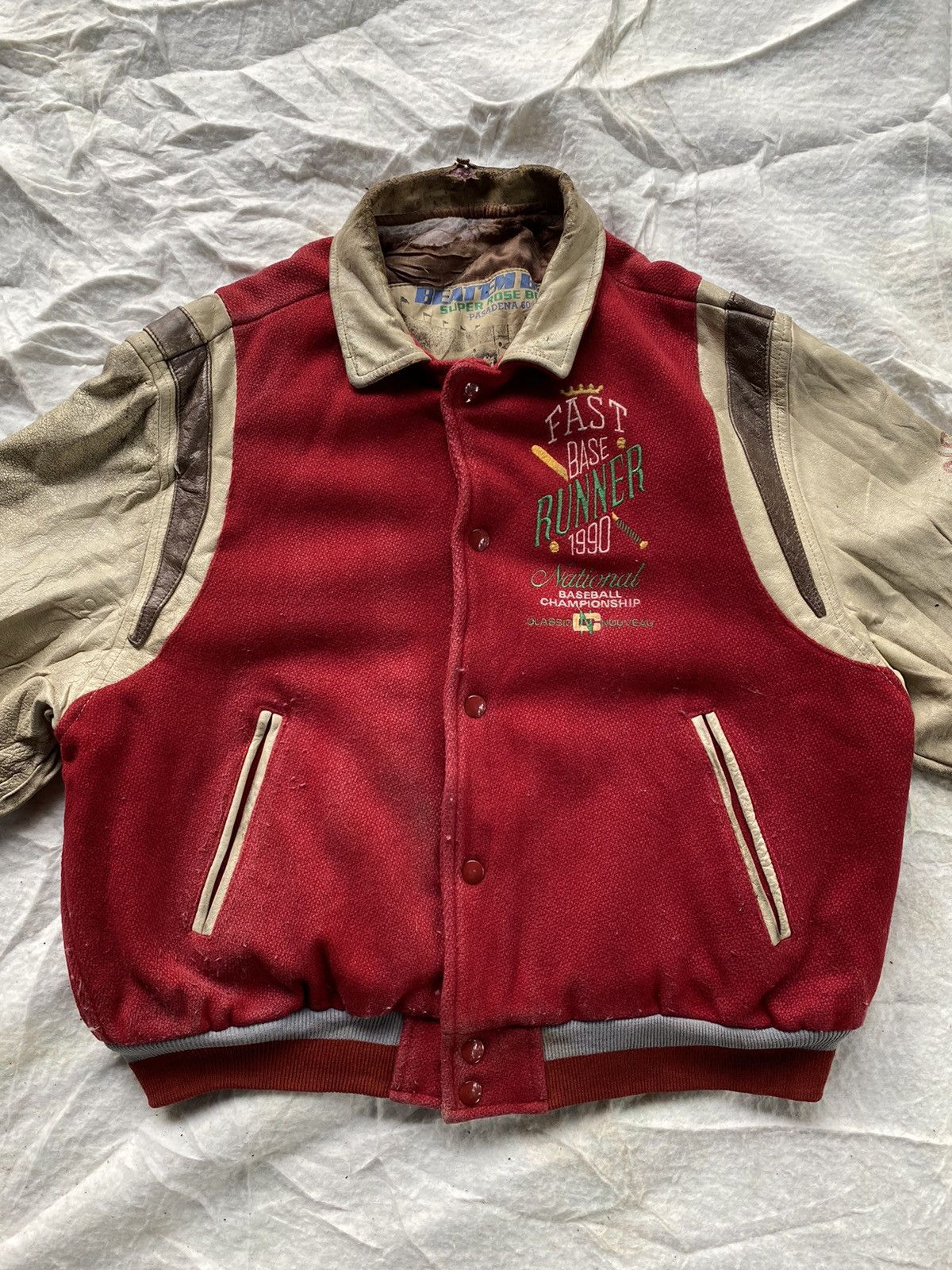 MLB × Vintage GK143VTG 90’s EAST BASE RUNNER 1990 NATIONAL CLASSIS NOUVEA Size US XL / EU 56 / 4 - 4 Thumbnail