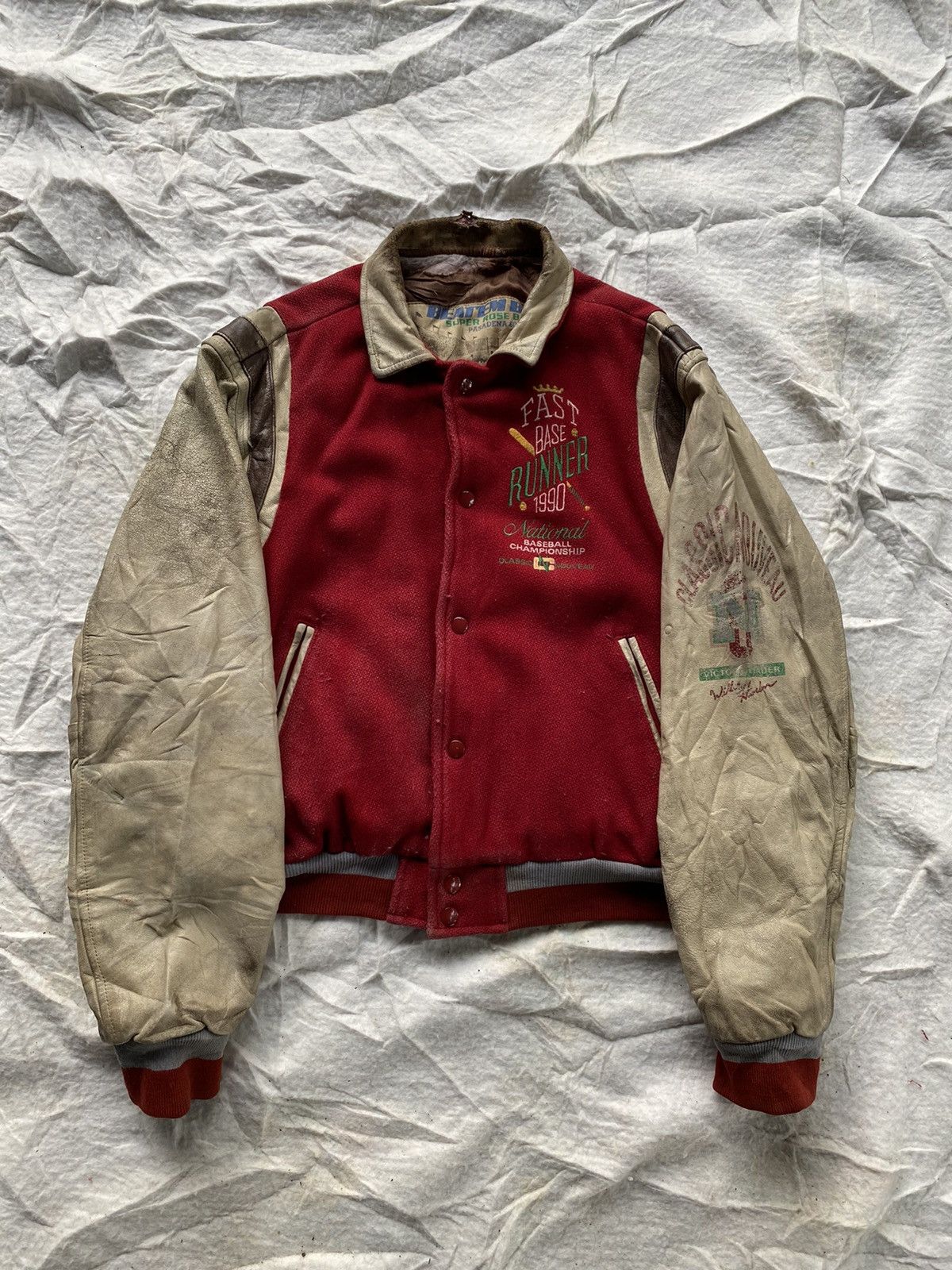 MLB × Vintage GK143VTG 90’s EAST BASE RUNNER 1990 NATIONAL CLASSIS NOUVEA Size US XL / EU 56 / 4 - 2 Thumbnail