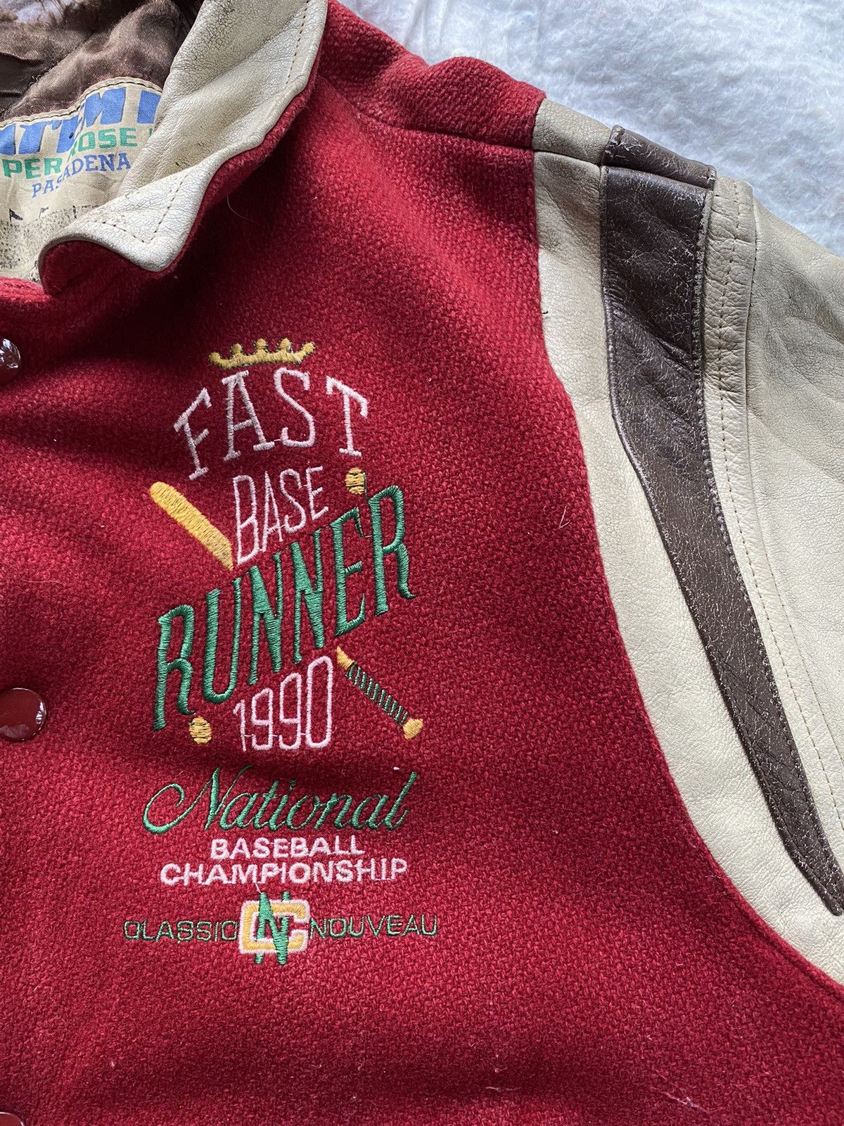 MLB × Vintage GK143VTG 90’s EAST BASE RUNNER 1990 NATIONAL CLASSIS NOUVEA Size US XL / EU 56 / 4 - 7 Thumbnail