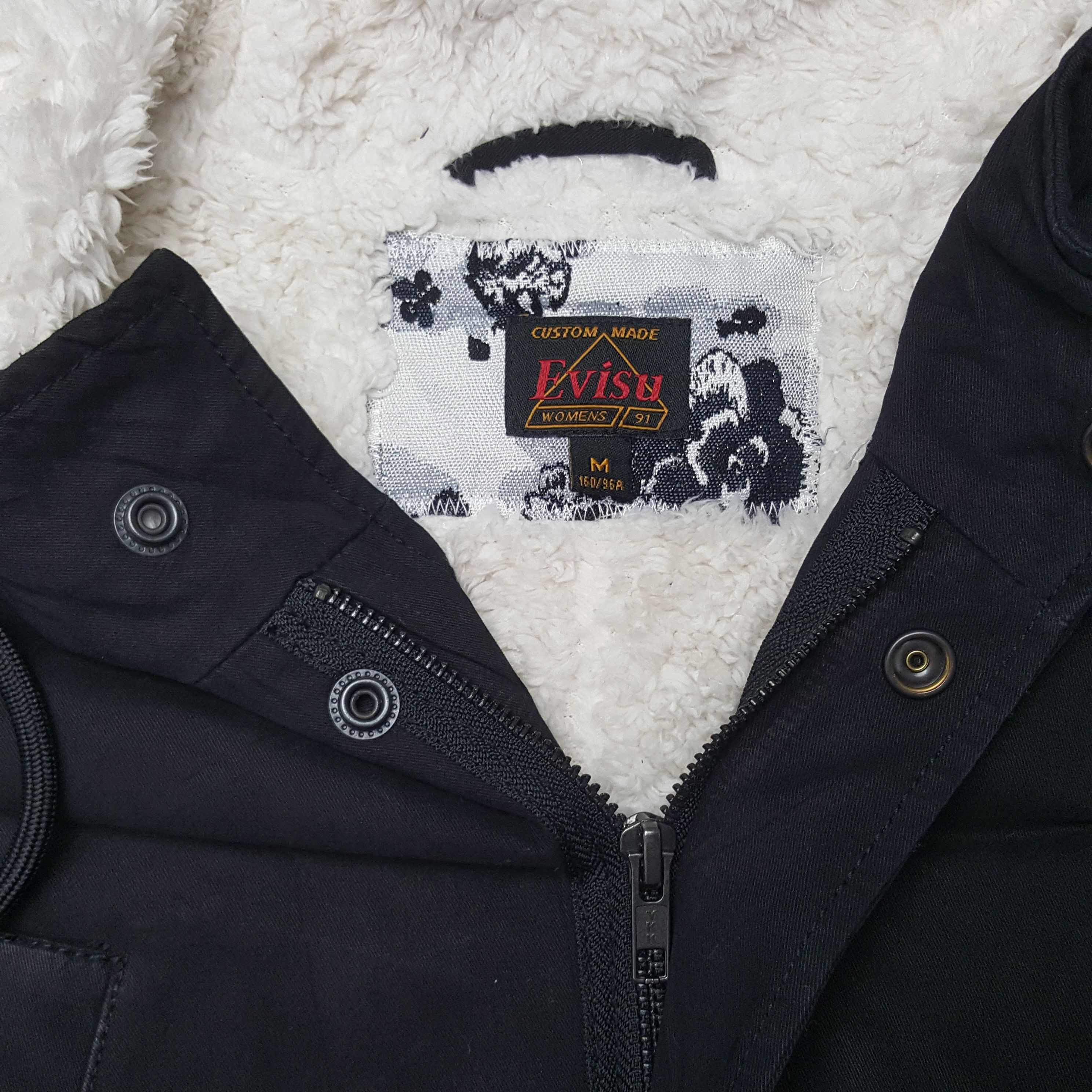 Evisu × If Six Was Nine × Vintage Vintage Evisu Japan Custom Big Daicock Long Jacket Hoodies Size M / US 6-8 / IT 42-44 - 5 Thumbnail