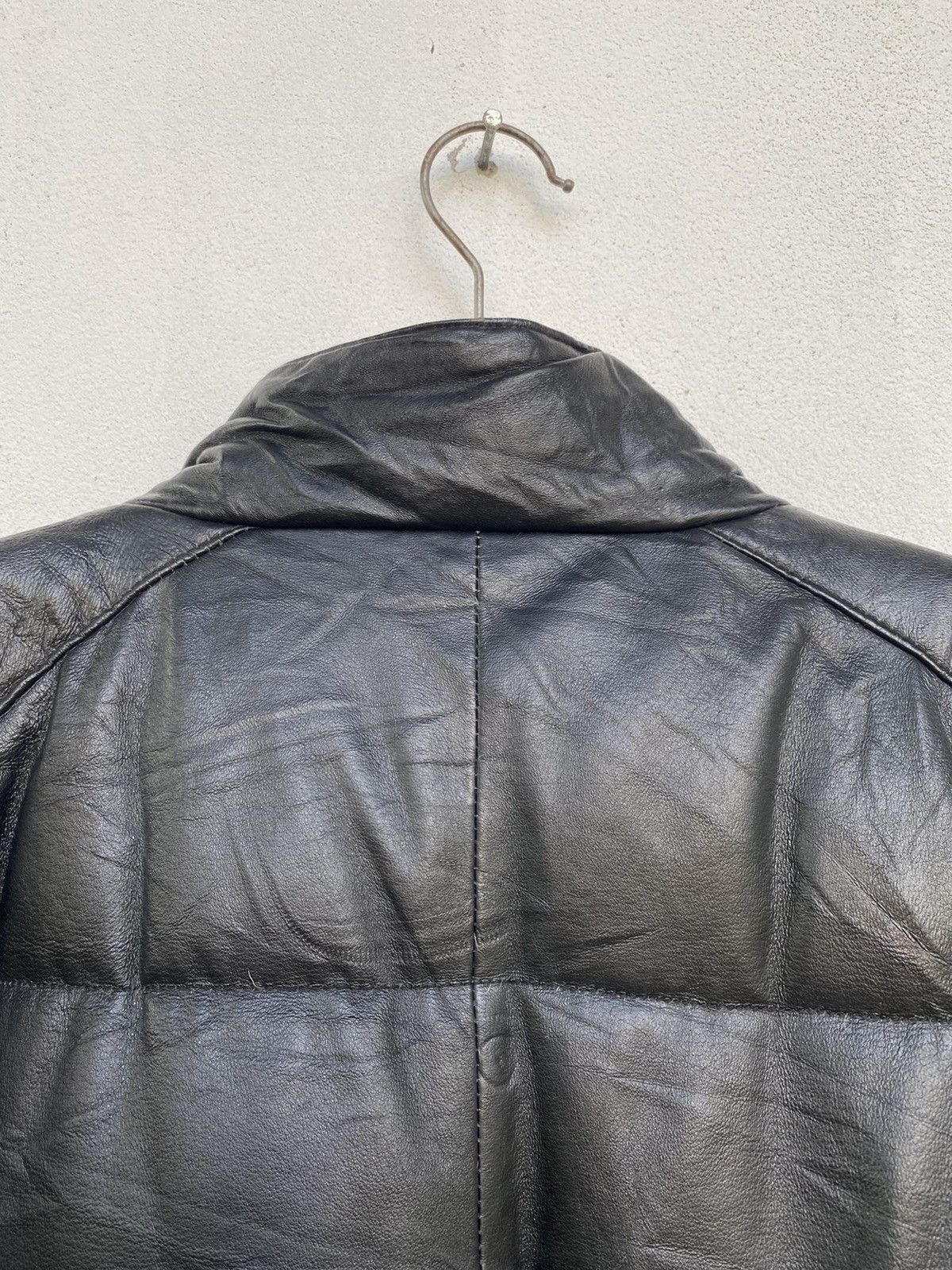 Leather HILL CROP LEATHER PUFFER JACKET Size US L / EU 52-54 / 3 - 8 Thumbnail