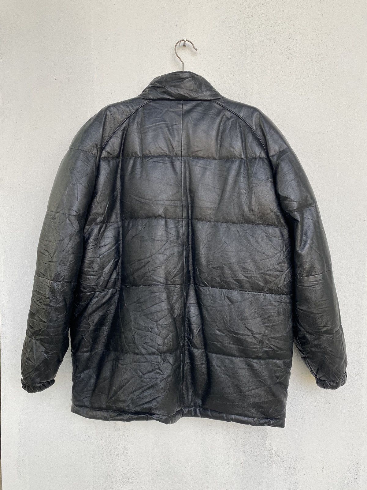 Leather HILL CROP LEATHER PUFFER JACKET Size US L / EU 52-54 / 3 - 2 Thumbnail