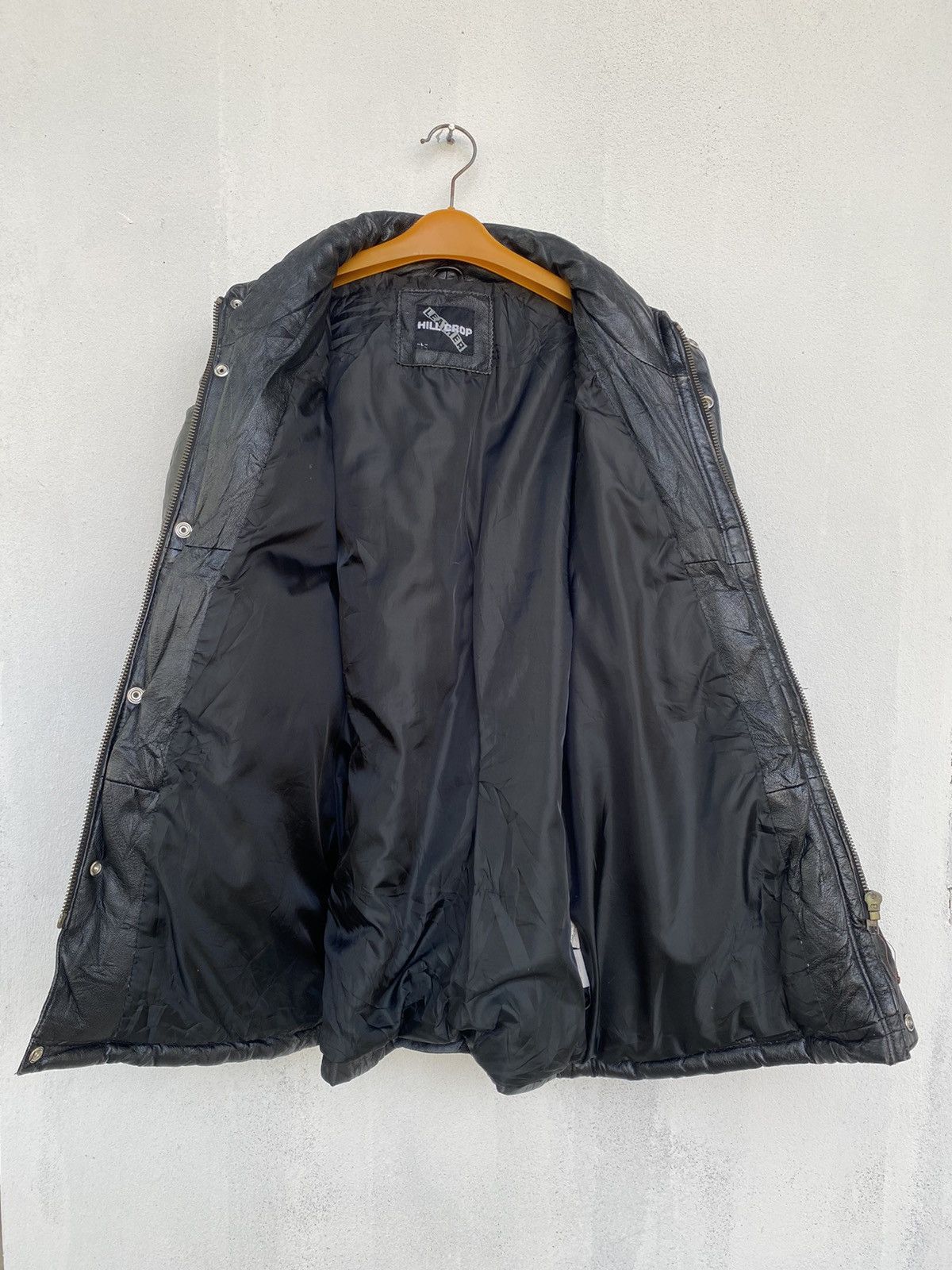 Leather HILL CROP LEATHER PUFFER JACKET Size US L / EU 52-54 / 3 - 9 Thumbnail