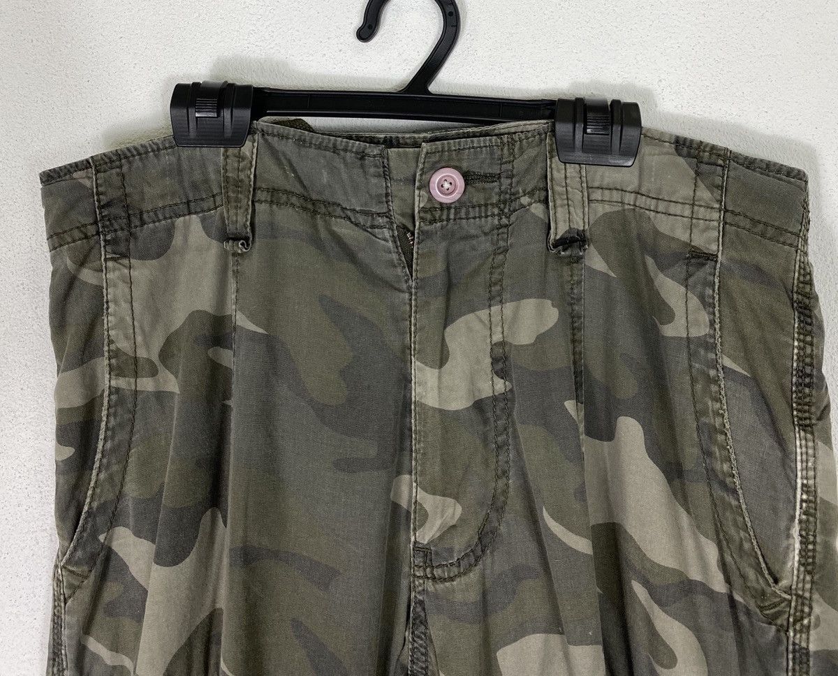 Japanese Brand Uniqlo Cargo Pant Camo Design Size US 32 / EU 48 - 3 Thumbnail