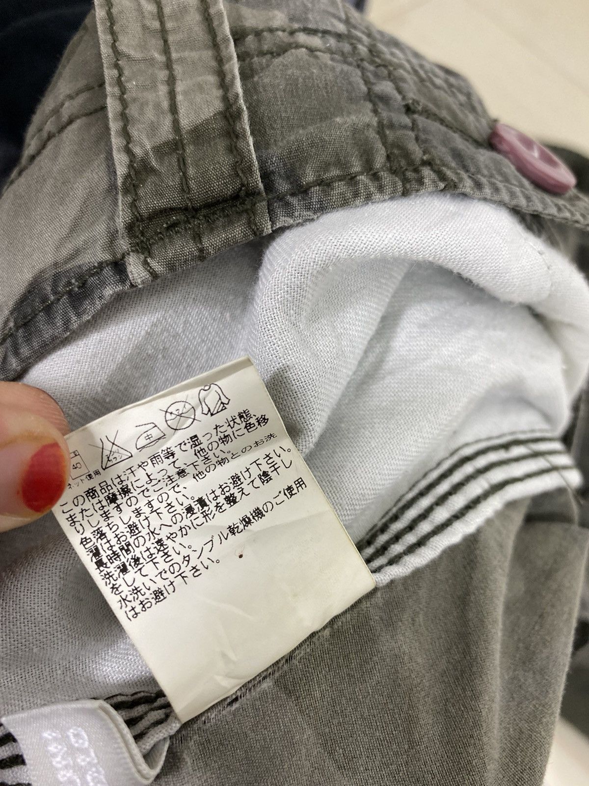 Japanese Brand Uniqlo Cargo Pant Camo Design Size US 32 / EU 48 - 13 Thumbnail