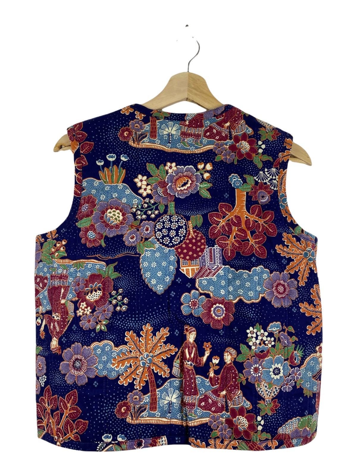 Japanese Brand VINTAGE EXTRA SPECIAL EDITION ART VEST Size US L / EU 52-54 / 3 - 5 Thumbnail
