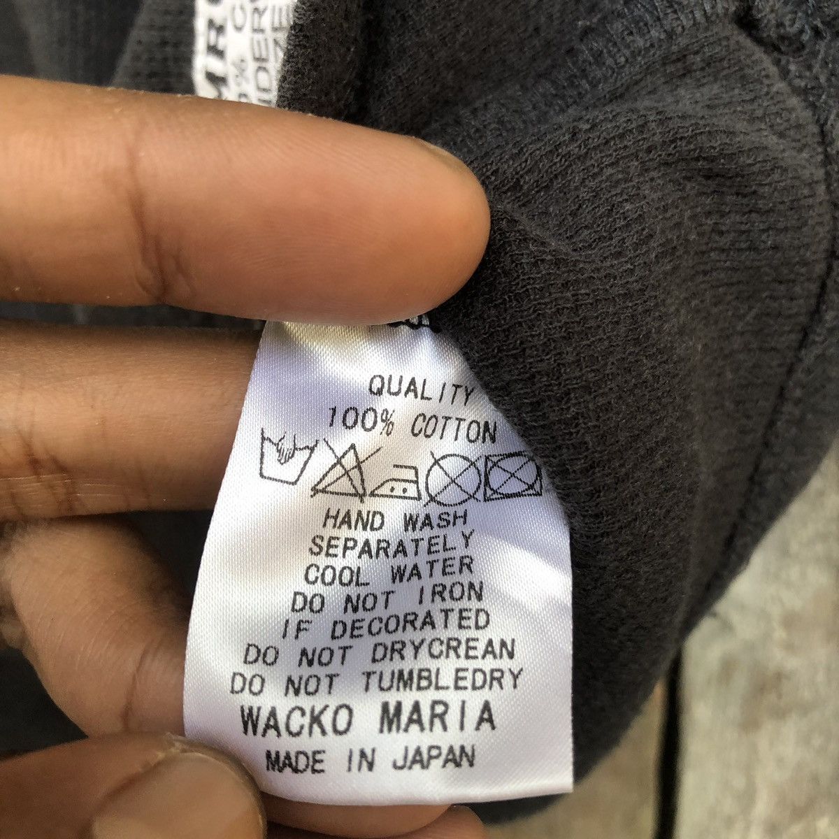 Wacko Maria Wacko Maria Guilty Parties Waffle Longsleeve Shirt Size US S / EU 44-46 / 1 - 6 Thumbnail
