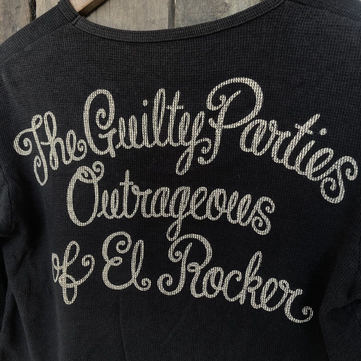 Wacko Maria Wacko Maria Guilty Parties Waffle Longsleeve Shirt Size US S / EU 44-46 / 1 - 5 Thumbnail