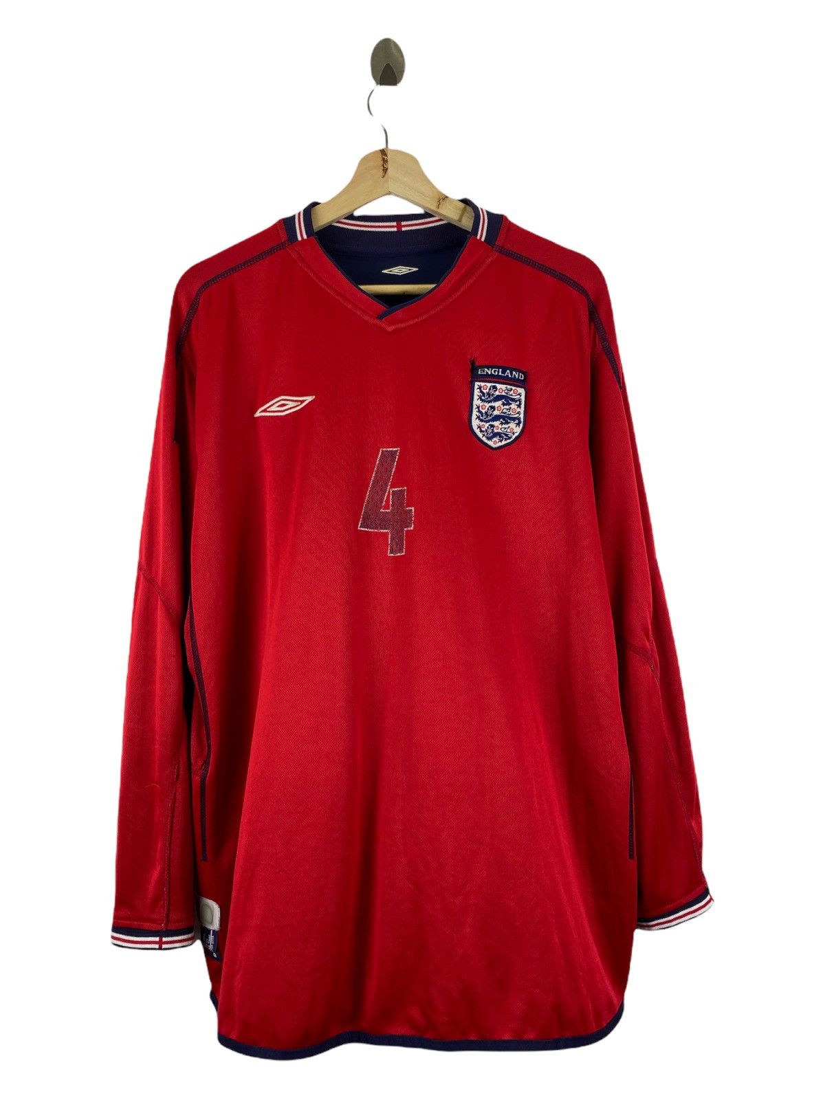 Umbro × Vintage VINTAGE ENGLAND TEAM REVERSIBLE JERSEY Size US L / EU 52-54 / 3 - 1 Thumbnail