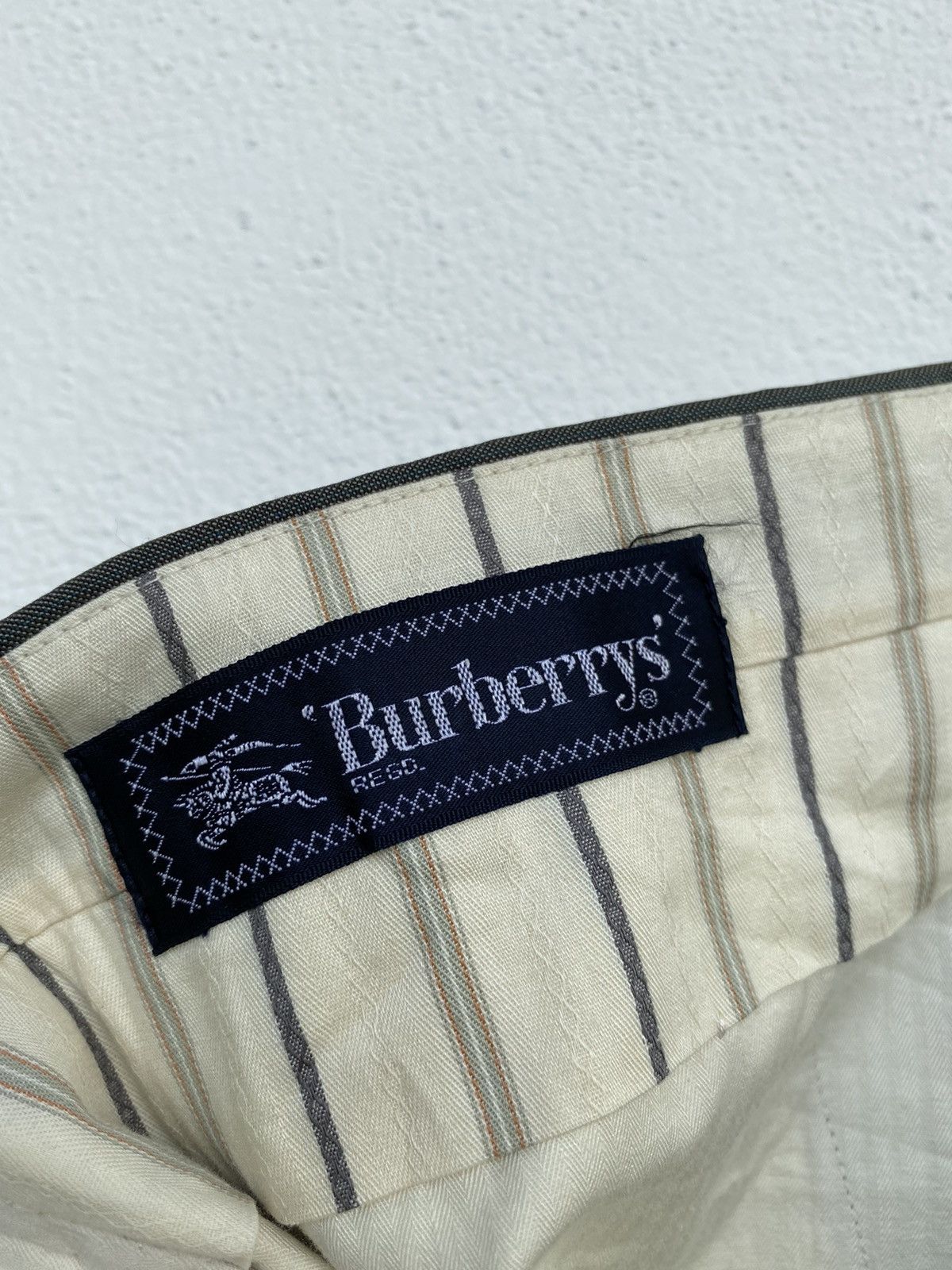 Burberry × Vintage Vintage Burberrys Office Pants Size US 34 / EU 50 - 12 Thumbnail
