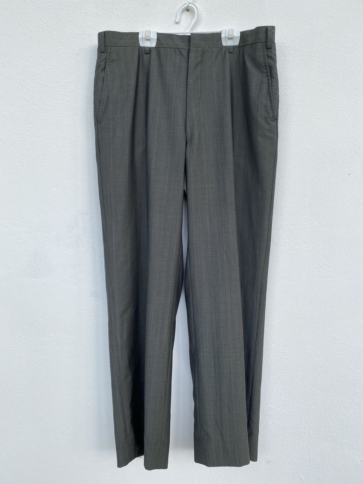 Burberry × Vintage Vintage Burberrys Office Pants Size US 34 / EU 50 - 1 Thumbnail