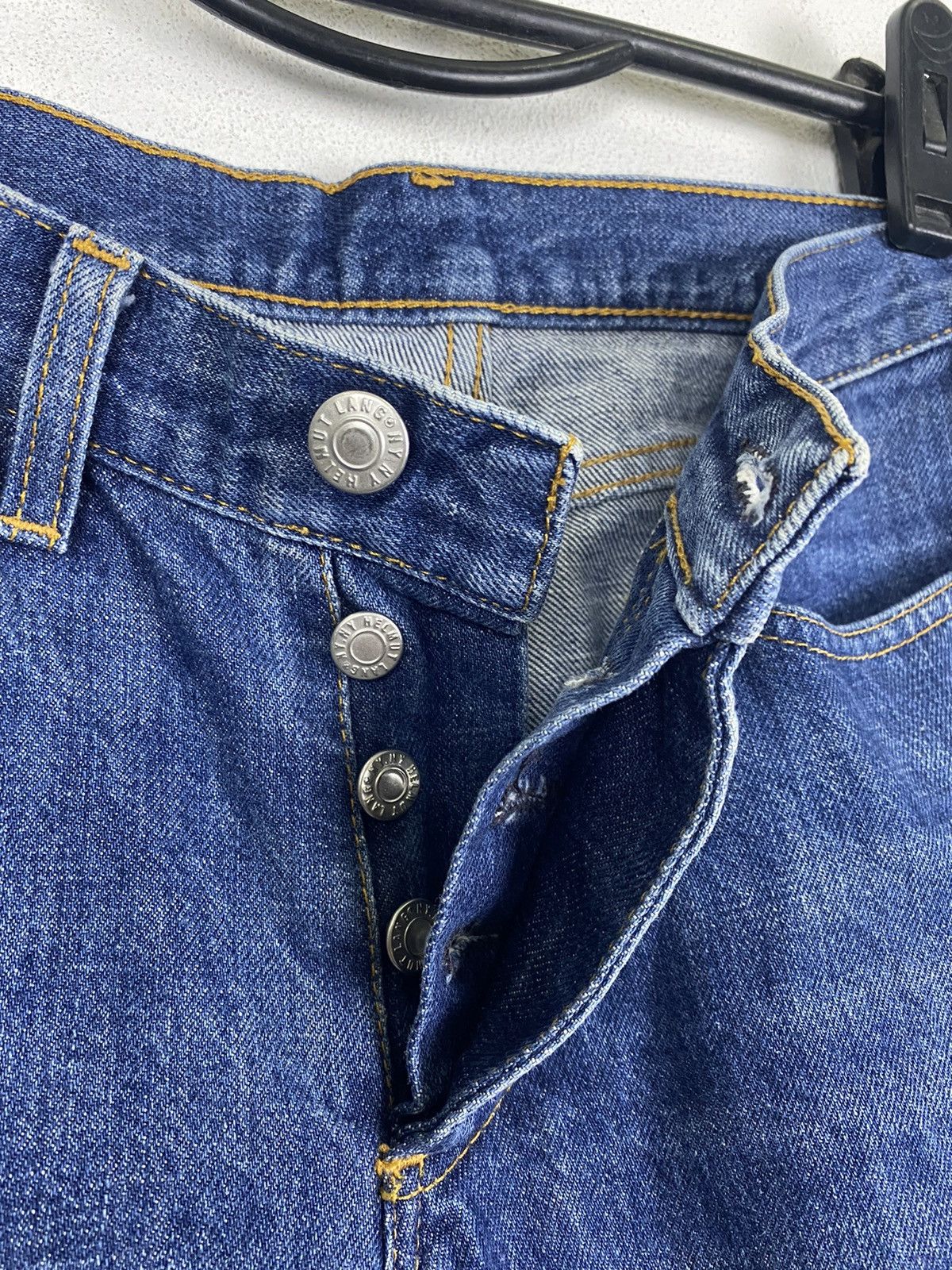 Denime × Helmut Lang HELMUT LANG CLASSIC DENIM LOW WAIST BOT CUT Size US 28 / EU 44 - 10 Thumbnail