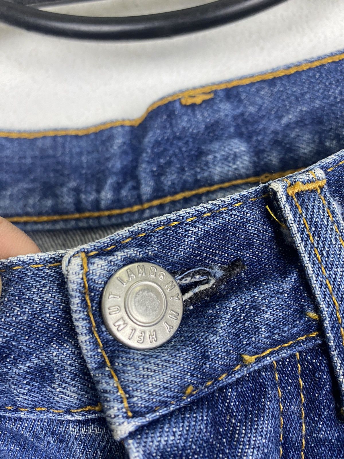 Denime × Helmut Lang HELMUT LANG CLASSIC DENIM LOW WAIST BOT CUT Size US 28 / EU 44 - 9 Thumbnail