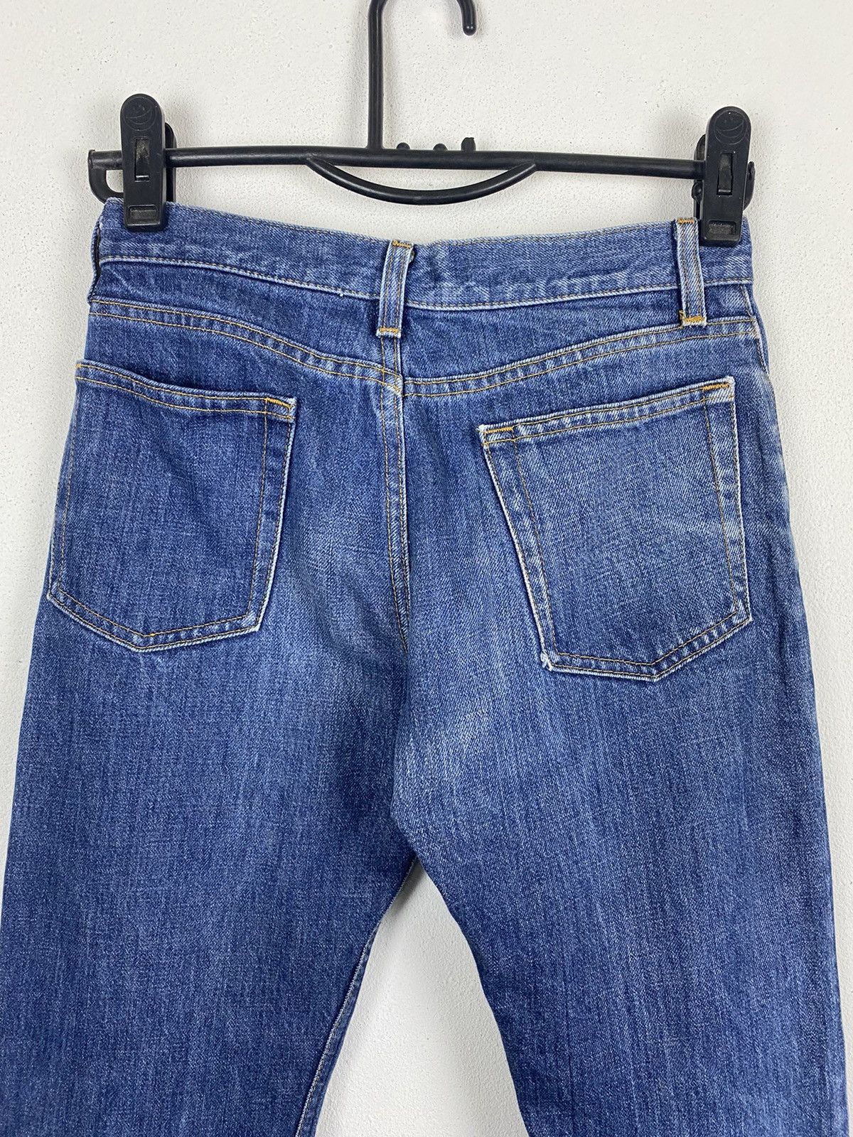 Denime × Helmut Lang HELMUT LANG CLASSIC DENIM LOW WAIST BOT CUT Size US 28 / EU 44 - 11 Thumbnail
