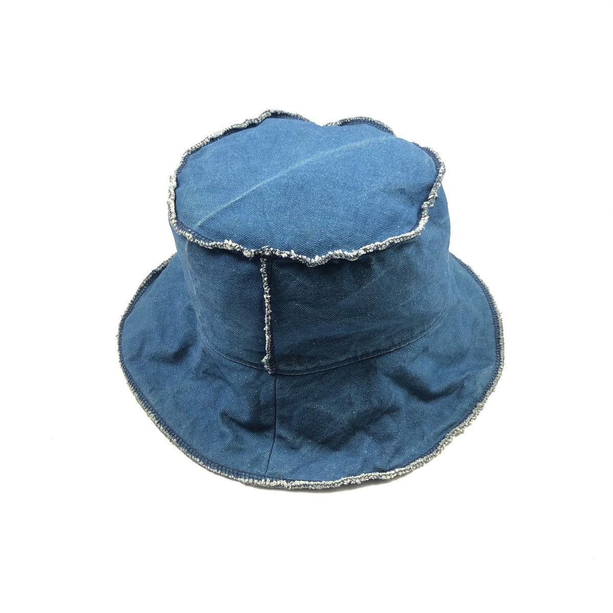 Indigo Milsa Second Indigo Denim Bucket Hat Size ONE SIZE - 1 Thumbnail
