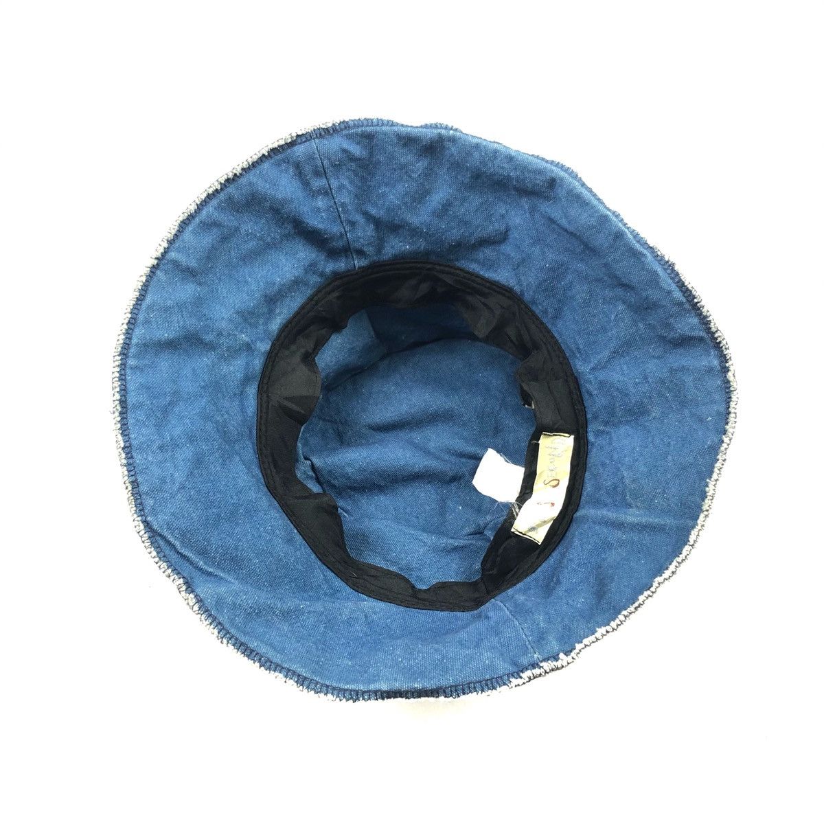Indigo Milsa Second Indigo Denim Bucket Hat Size ONE SIZE - 5 Thumbnail